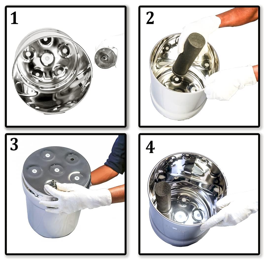 Rama Carbon Ultra-Fast Filtration Water Filter & Purifier Candle Pack of 6