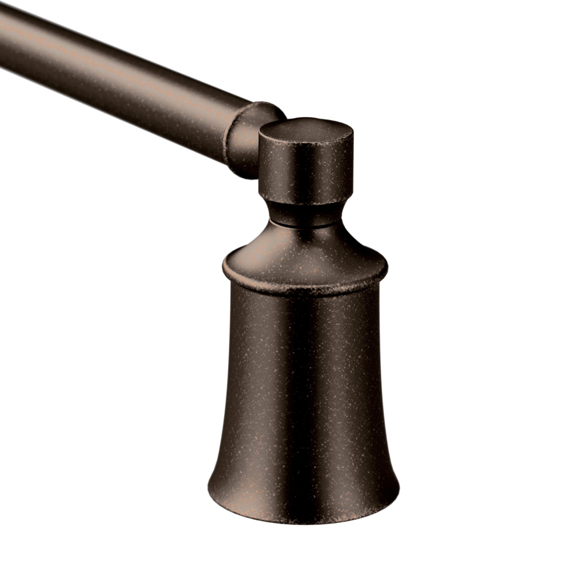 Moen YB2124ORB Dartmoor 24-Inch Single Bathroom Towel Bar, Oil Rubbed Bronze