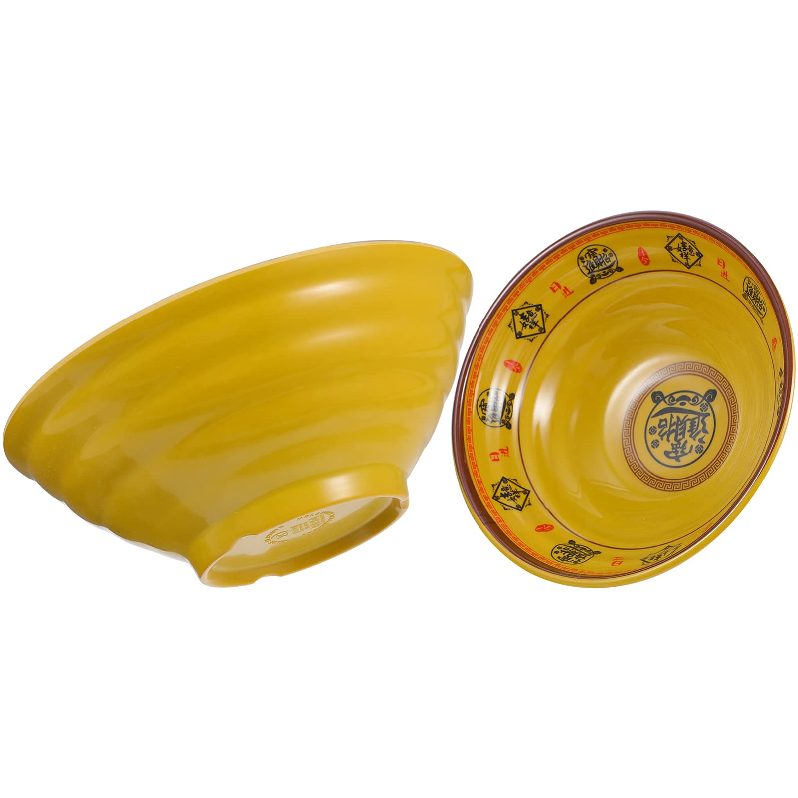 Hemoton Ramen Bowl 7.87In Food Grade Noodle Soup Bowl Kitchen Tableware for Hot Cold Meals Salad Rice Pasta