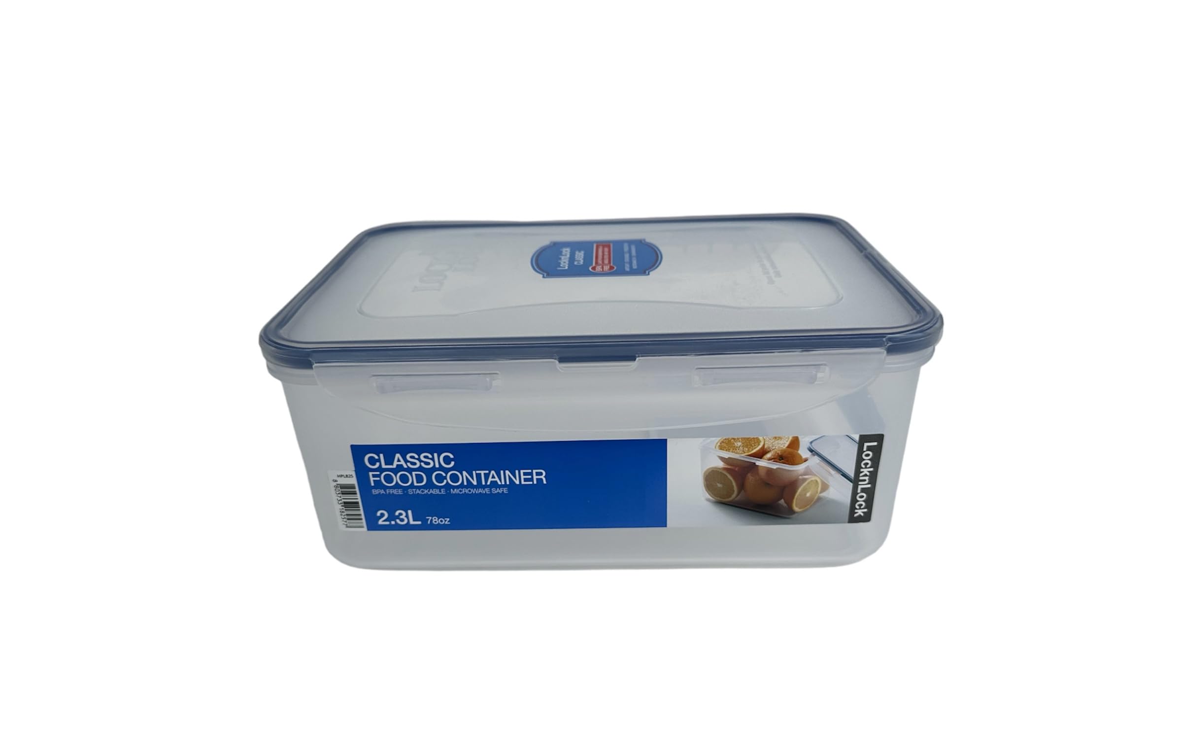 Lock & Lock Rectangular Food Container, Tall, 9.6-Cup, 78-Fluid Ounces