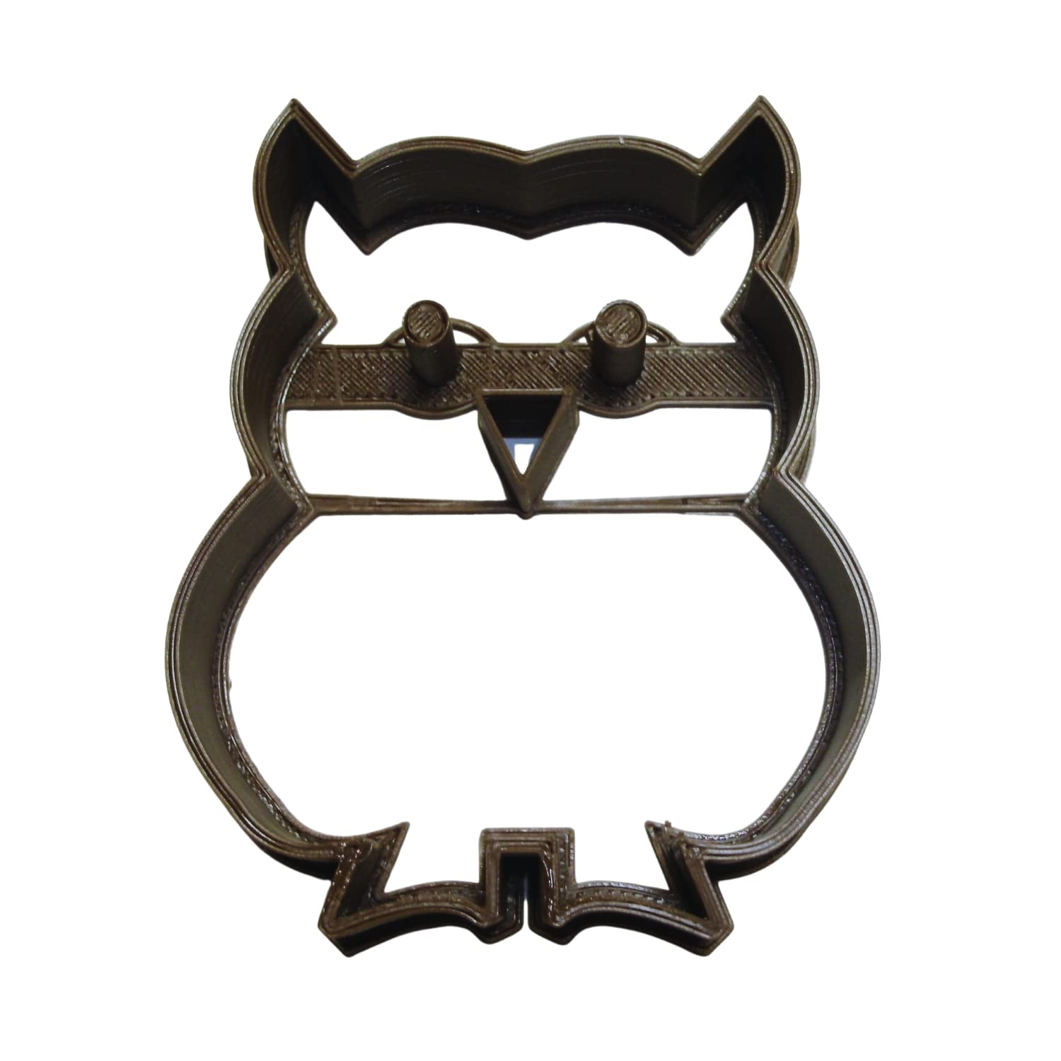 Owl Noctural Night Bird Wisdom Symbol Cookie Cutter Made In Usa Pr287