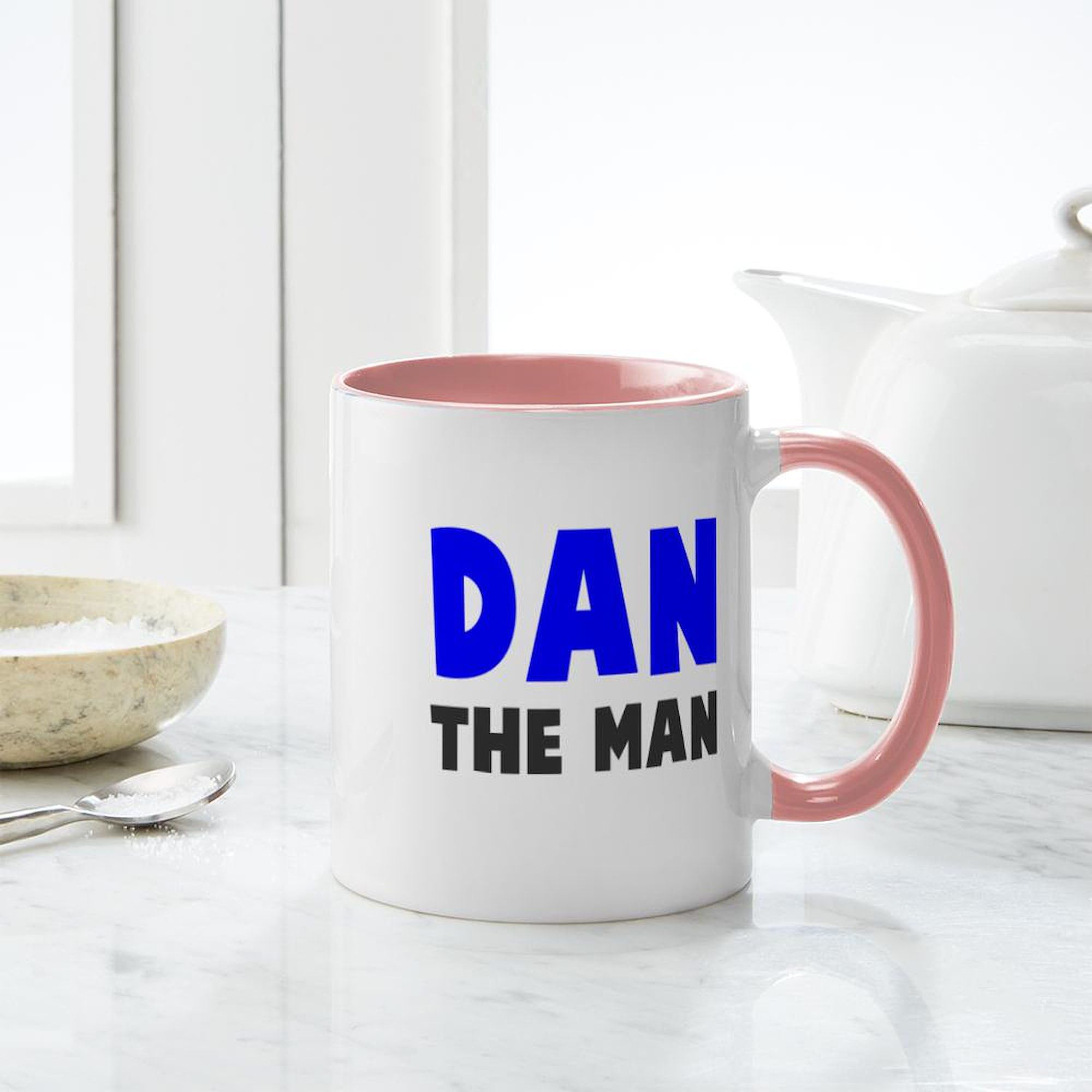 CafePress Dan The Man Mugs 11 oz (325 ml) Ceramic Coffee Mug
