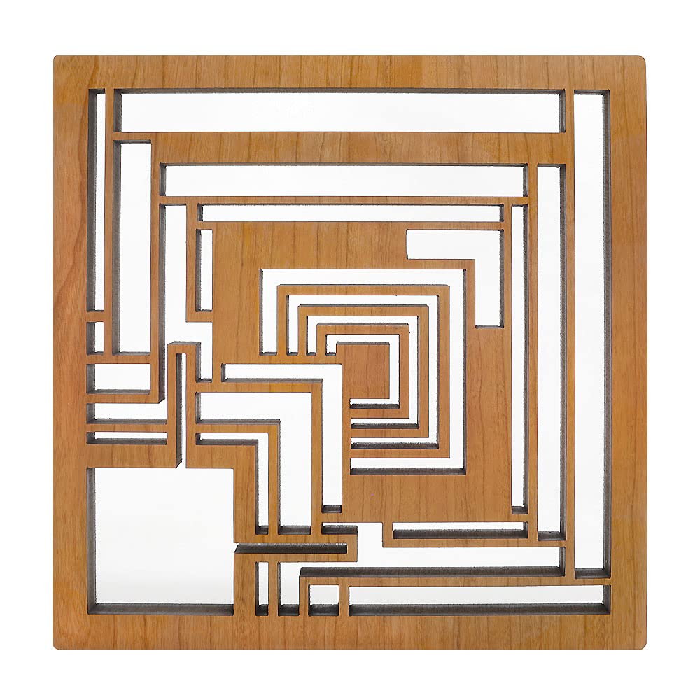 Frank Lloyd Wright Ennis Block Hardwood Trivet