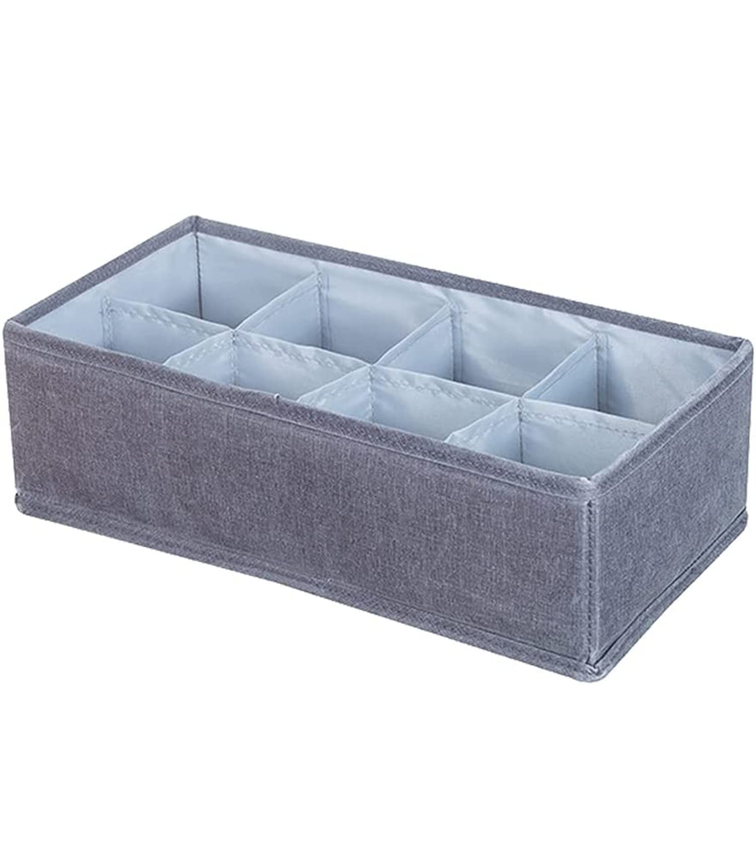 House Of Quirk Storage Boxs, Wardrobe Clothes Organizer, 8 Grids Closet Organizers, Foldable, Save Space Clothing Storage Bins, 