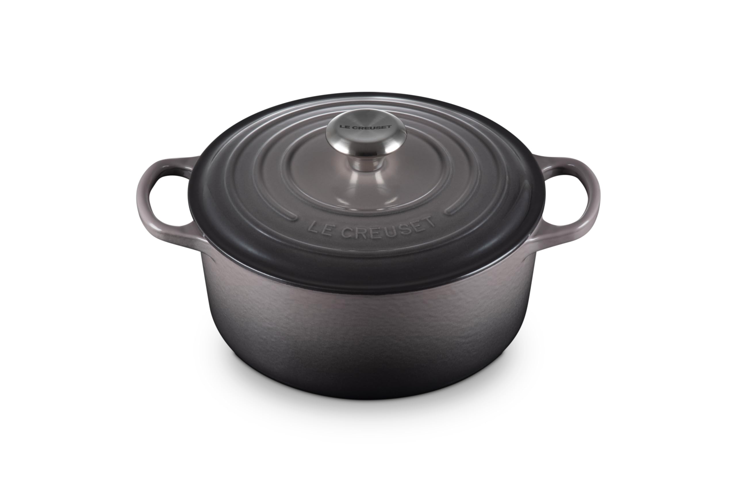 Le Creuset Enameled Cast Iron Signature Round Dutch Oven, 4.5 Qt., Oyster