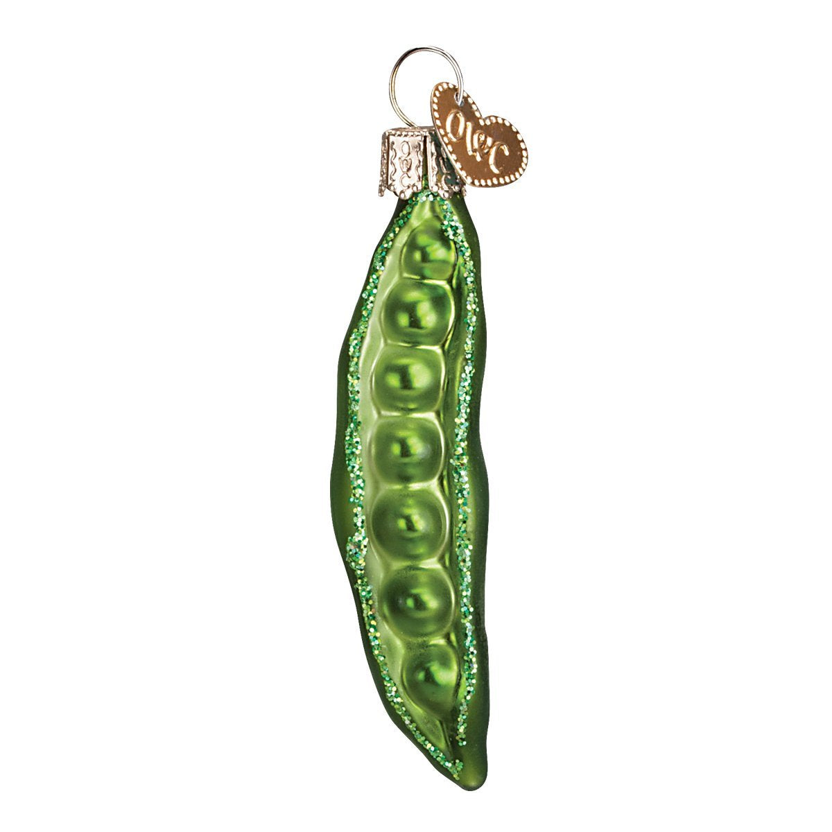 Old World Christmas Peapod Glass Blown Ornament for Christmas Tree