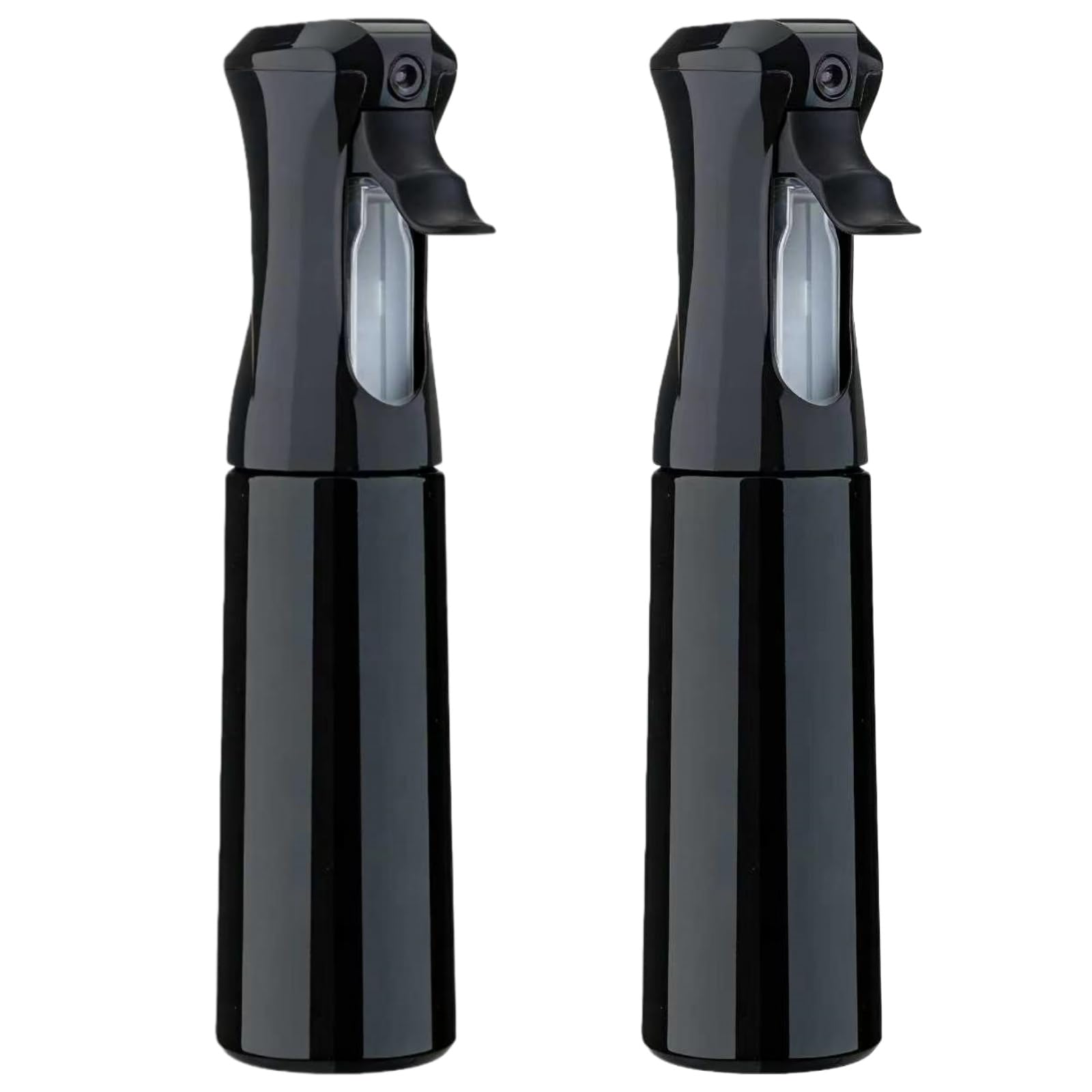 ZHIYE 2pcs Hair Spray Bottle, Continuous Water Mister Spray Bottle Empty, Aerosol Fine Mist Curly Hair Spray Bottle for Taming H