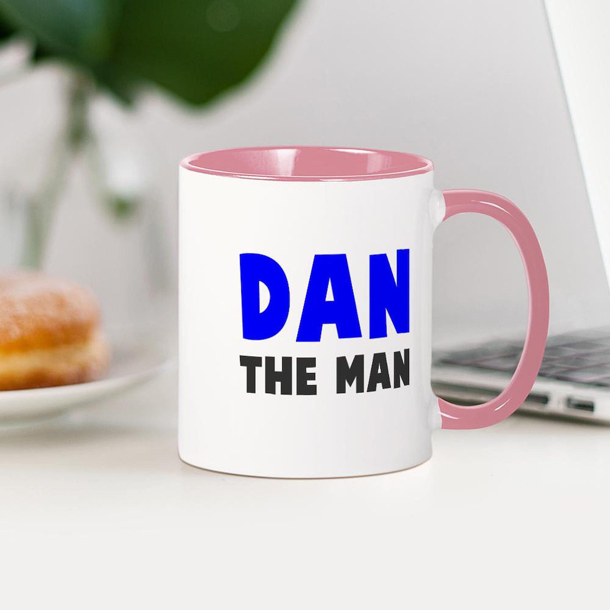 CafePress Dan The Man Mugs 11 oz (325 ml) Ceramic Coffee Mug