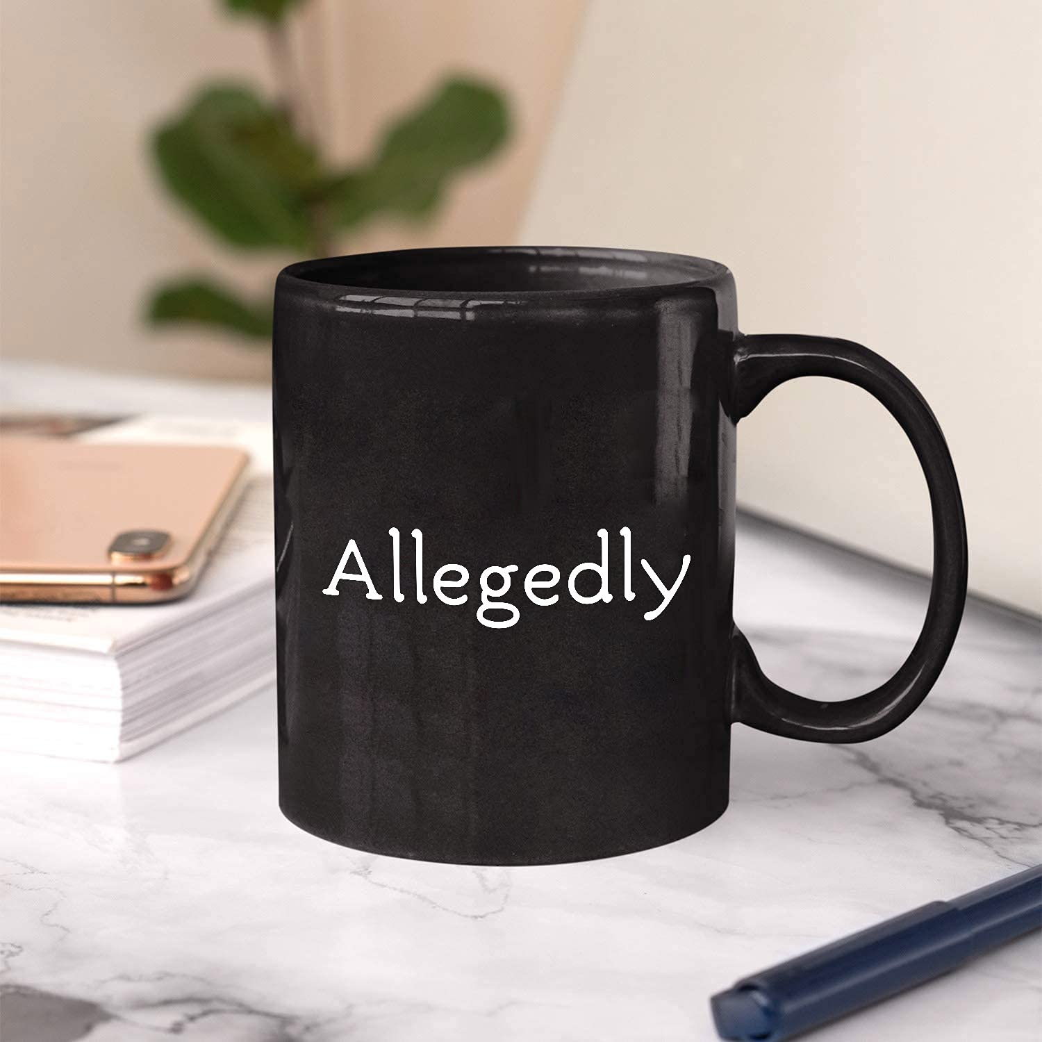 Allegedly Mug, Lawyer Gifts Appreciation Funny Mug, Allegedly Unique Gift for Men Women, Lawyer, Future Lawyer, Law Student Grad