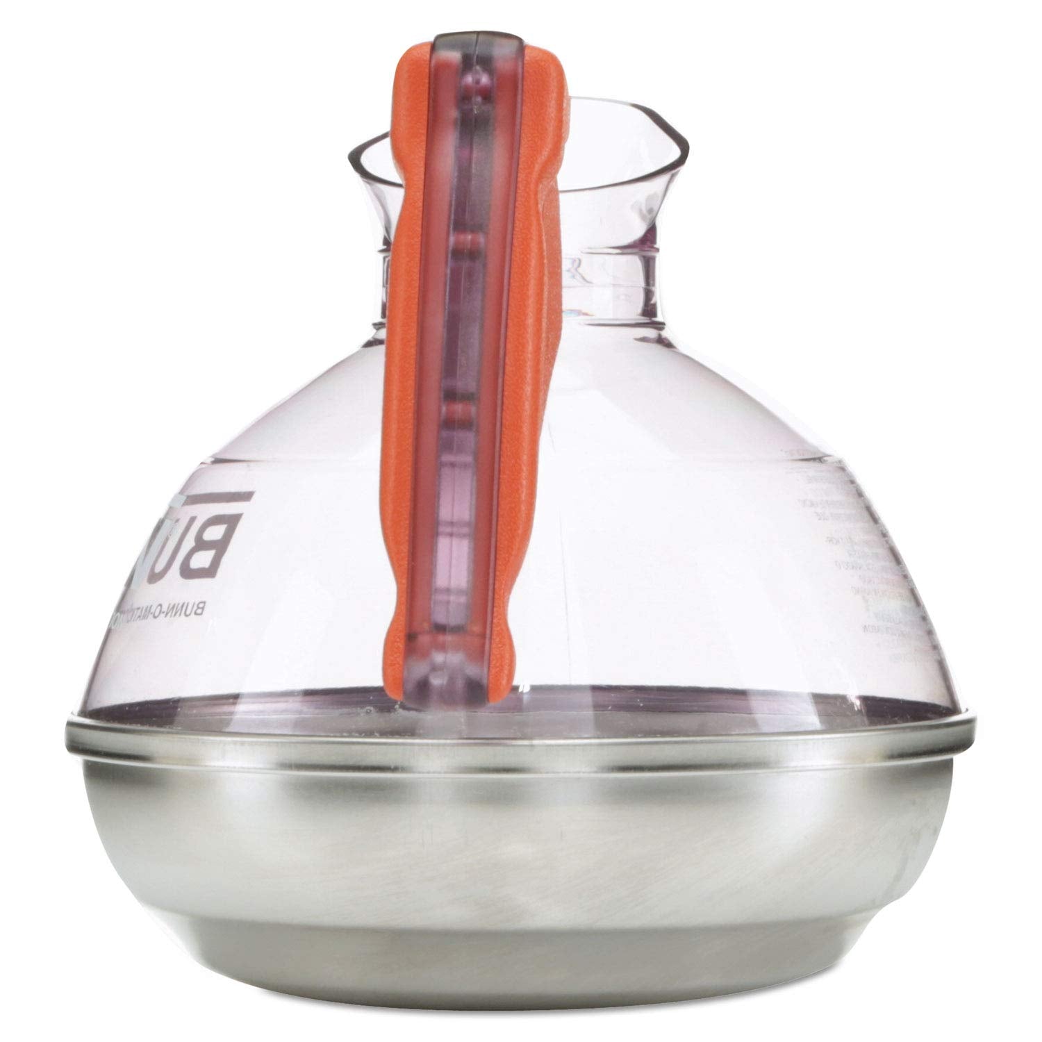 Bunn-O-Matic 061010101 12-Cup Unbreakable Decanter, Decaf, Orange Handle