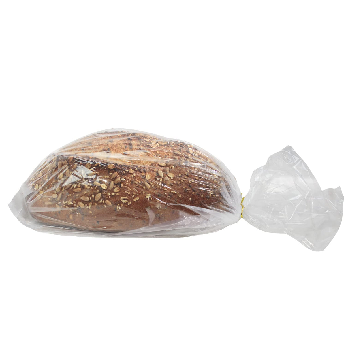Bread Bags With Ties, Heavy Duty, Reusable, 100 Clear Bags And 100 Ties