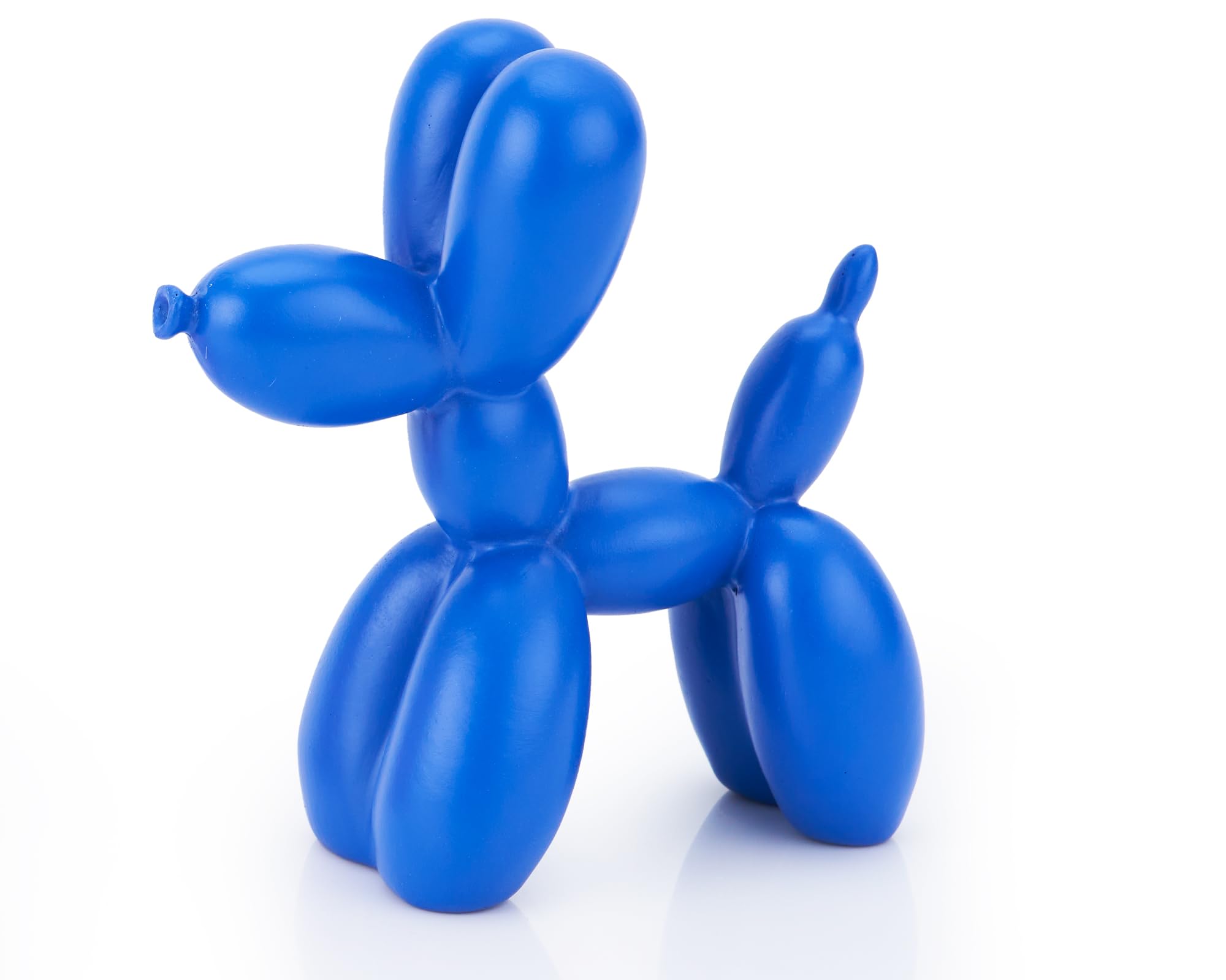 AMOIENSIS Balloon Dog Statue Decor, 4 inch Black Balloon Dog Animal Sculpture, Small Nick Nacks for Shelves Decor, Small Eclecti