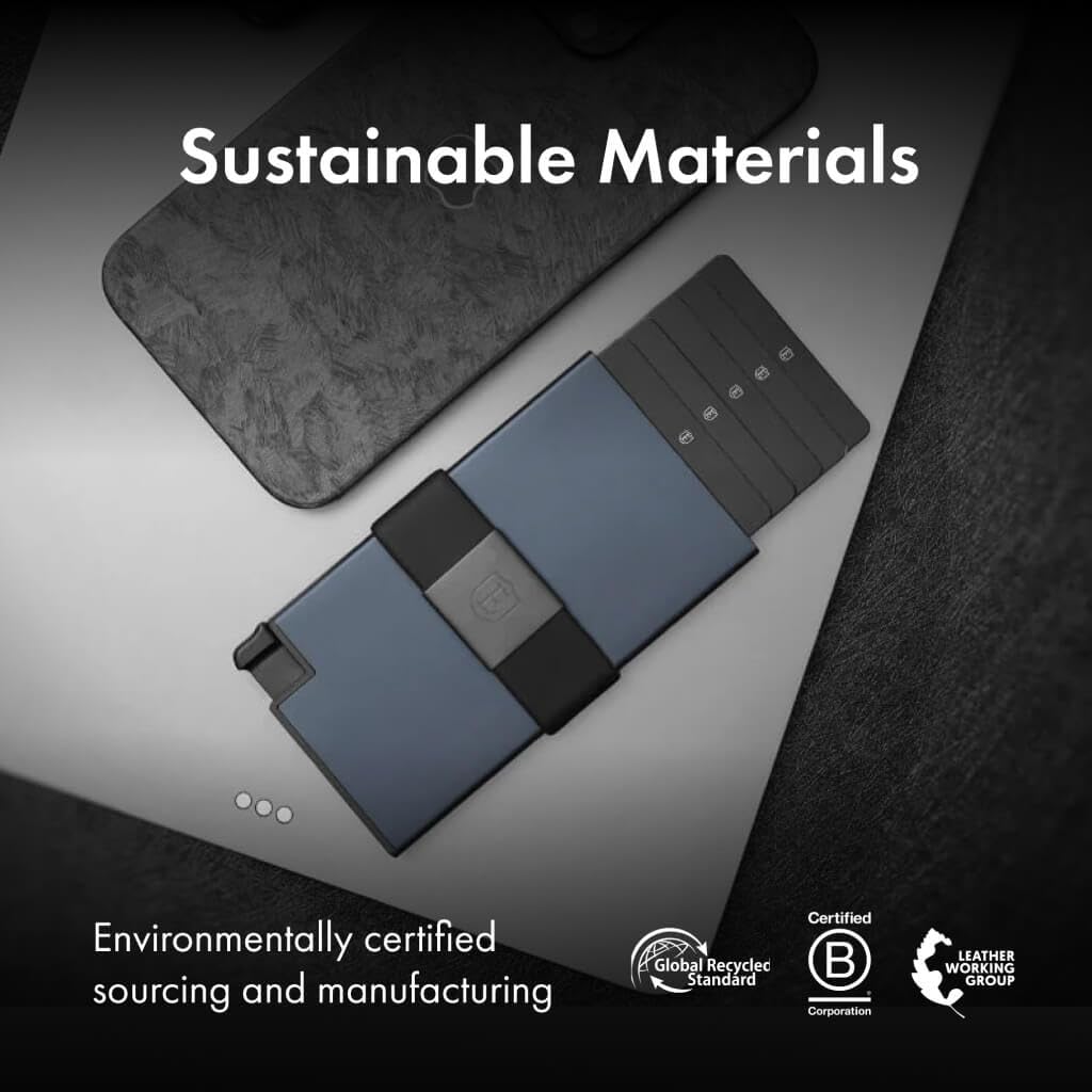 Ekster Aluminum Cardholder - 02-Inch Slim Minimalist Wallet - Expandable Backplate, Rfid Blocking Layer, Durable Space-Grade 606