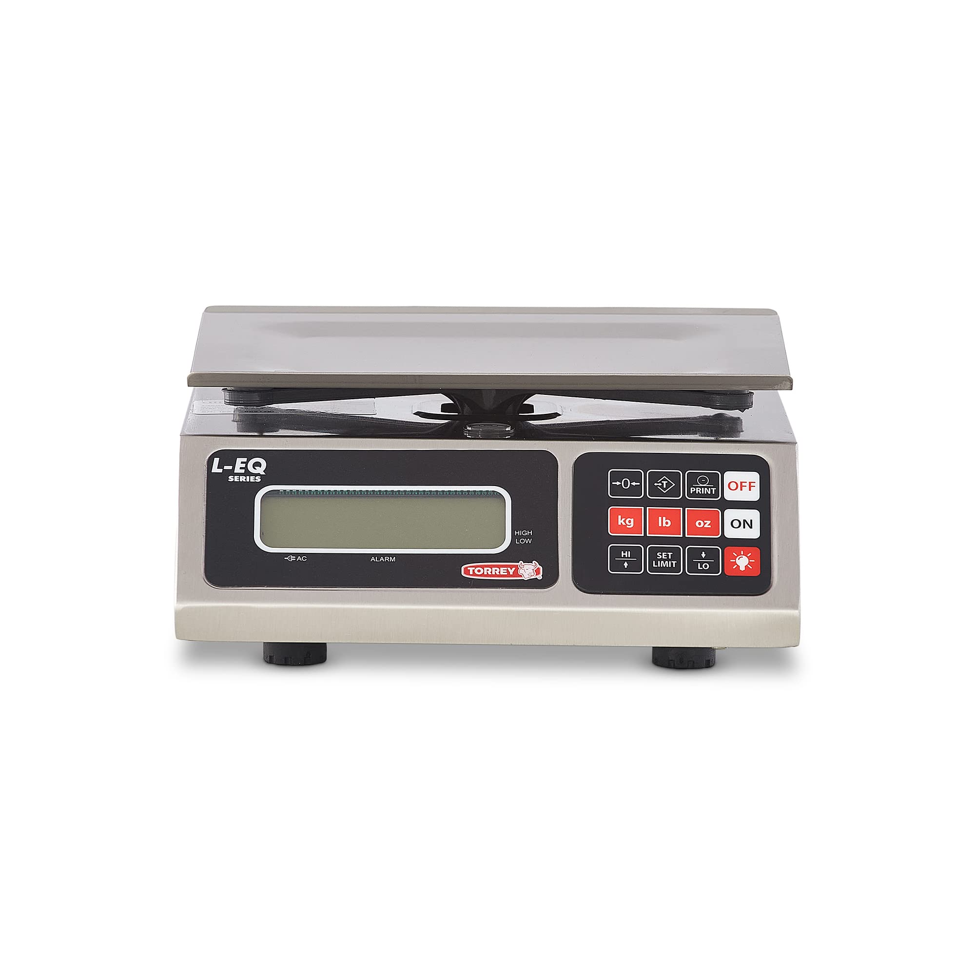 Torrey Leq 10/20 High Precision Digital Portion Control Scale, Stainless Steel Construction, 10 Kg/20 Lb. Capacity