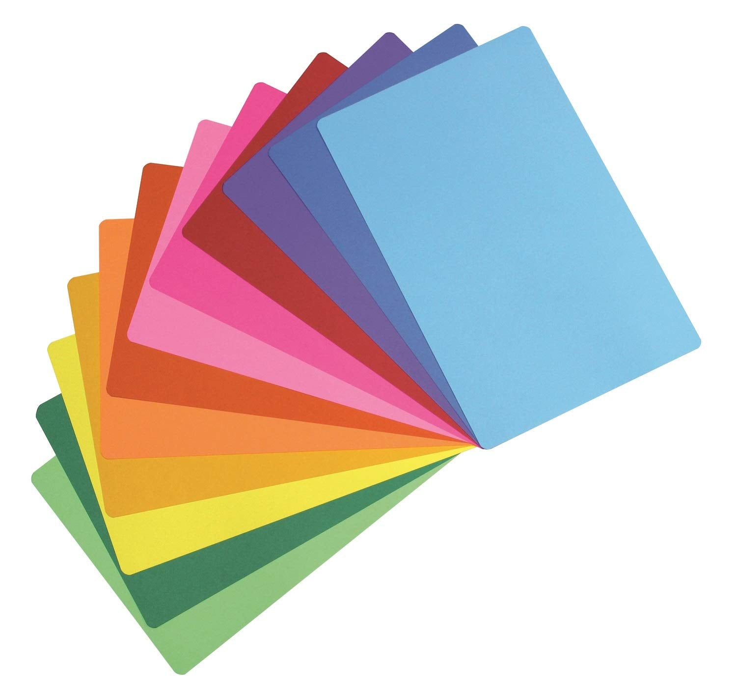 Hygloss, 11'' X 17'' Mighty Bright Placemats, Cardstock, Pack Of 24, Assorted