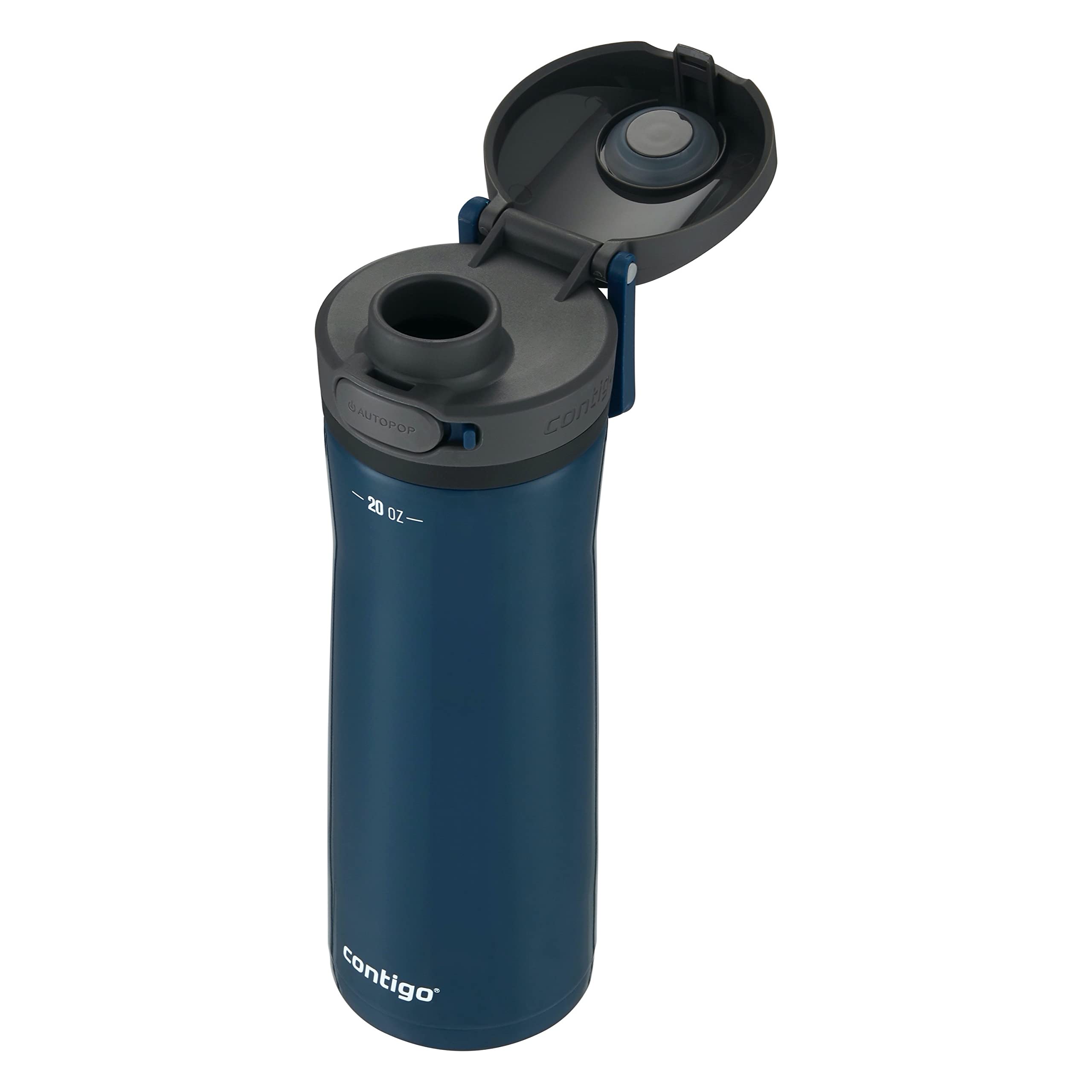 Contigo Jackson Chill 2.0, Vacuum-Insulated Stainless Steel Water Bottle With Secure Lid, Leak-Proof Travel Friendly, 20Oz Capac