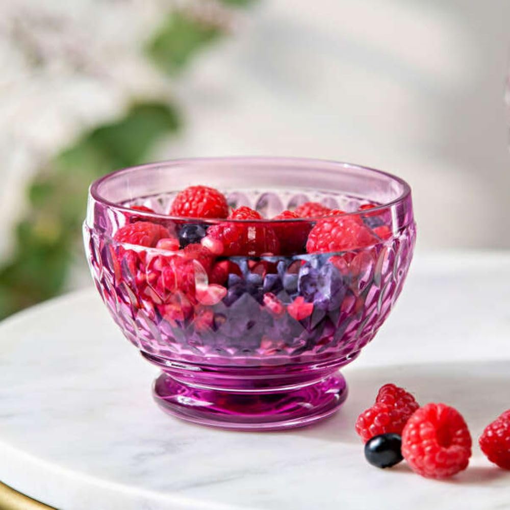 Villeroy & Boch Boston Glass Bowl Set Of 4, Blue