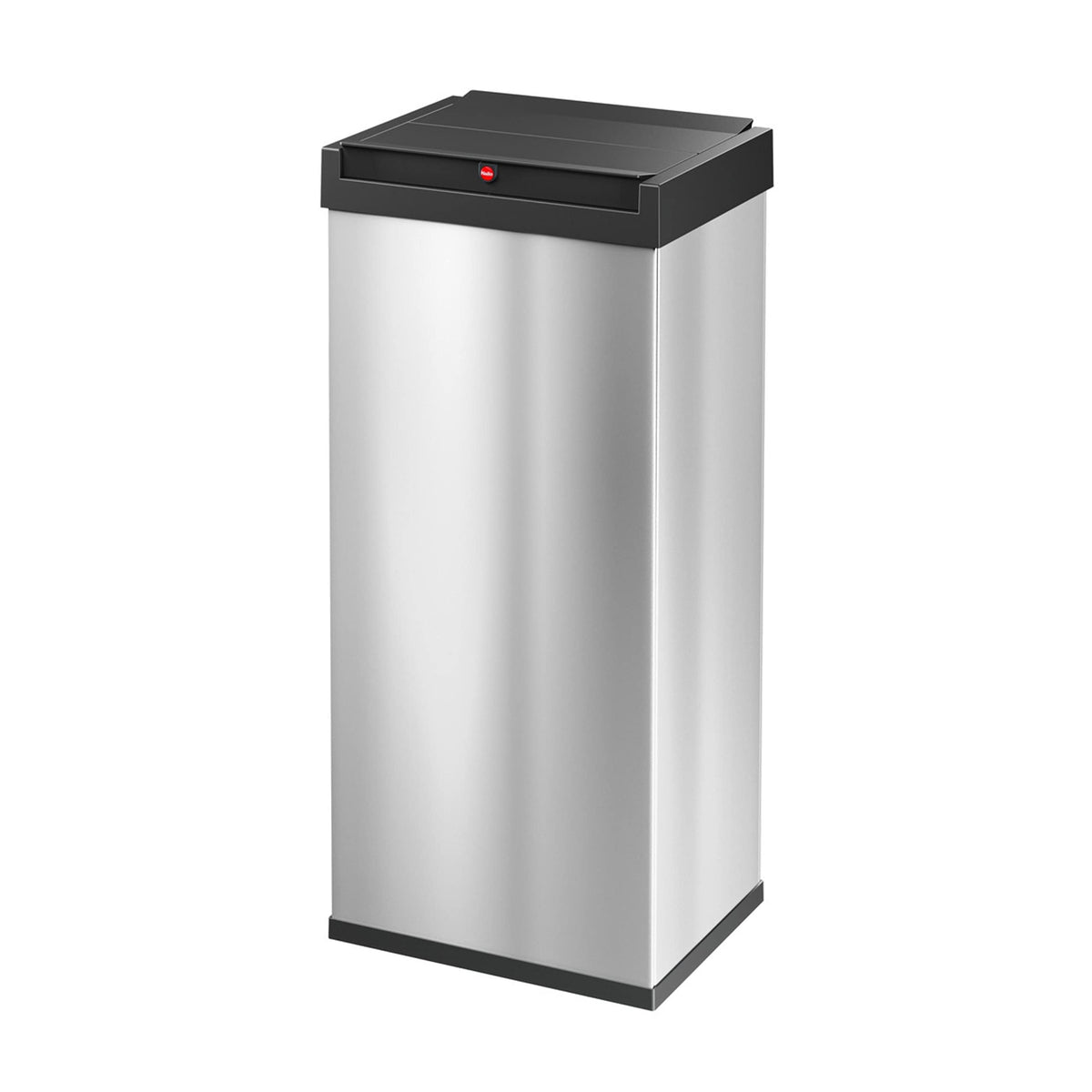 Hailo 0860-211 Big-Box Xl 1 X 52 Liters / 13.7 Gallons | Self-Closing Swing Lid | Stainless Steel Liner Clamping Frame | Waste B