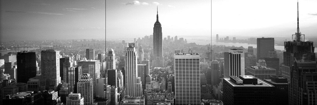 Crearreda Cr-46003 New York Wall Decal, White