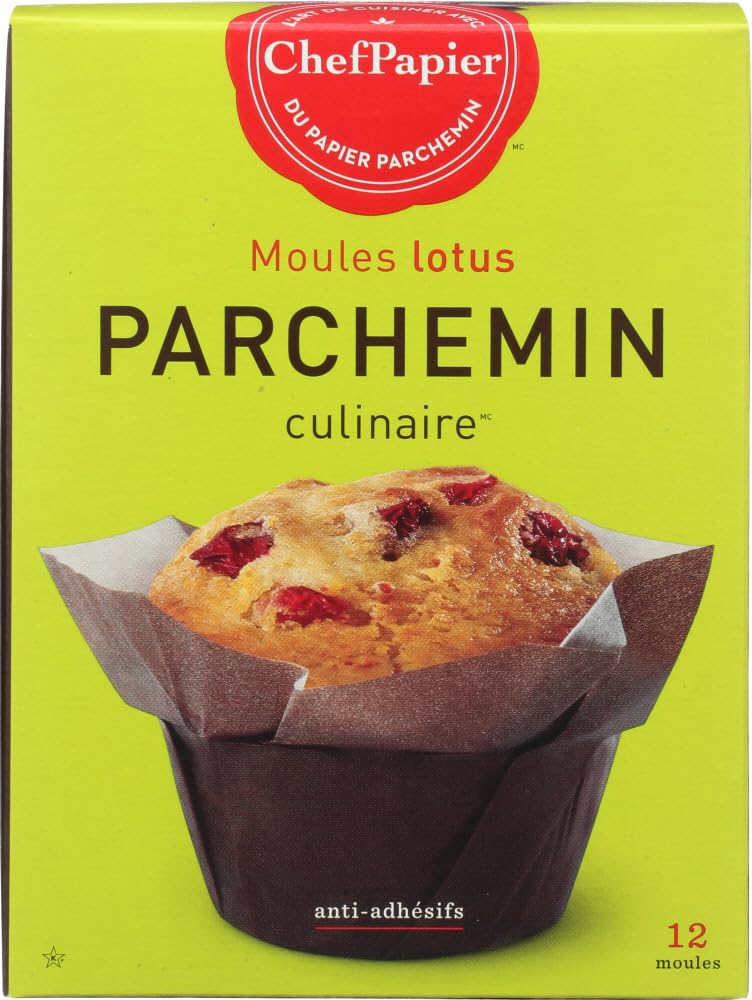 Paper Chef Parchment Cup Lotus 12 Count (Pack Of 6)