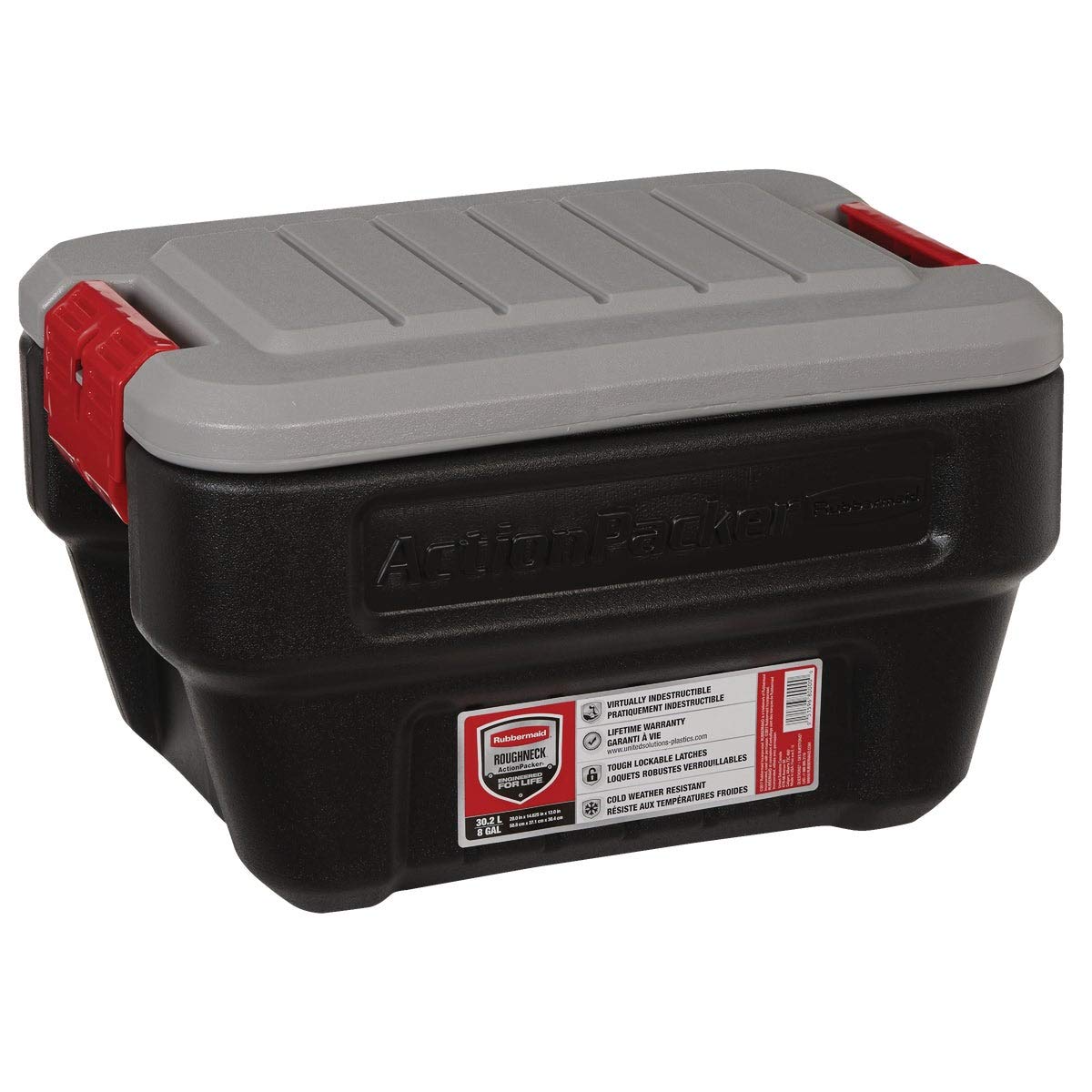 ACTION PACKER TOTE 8GAL (Pack of 4)