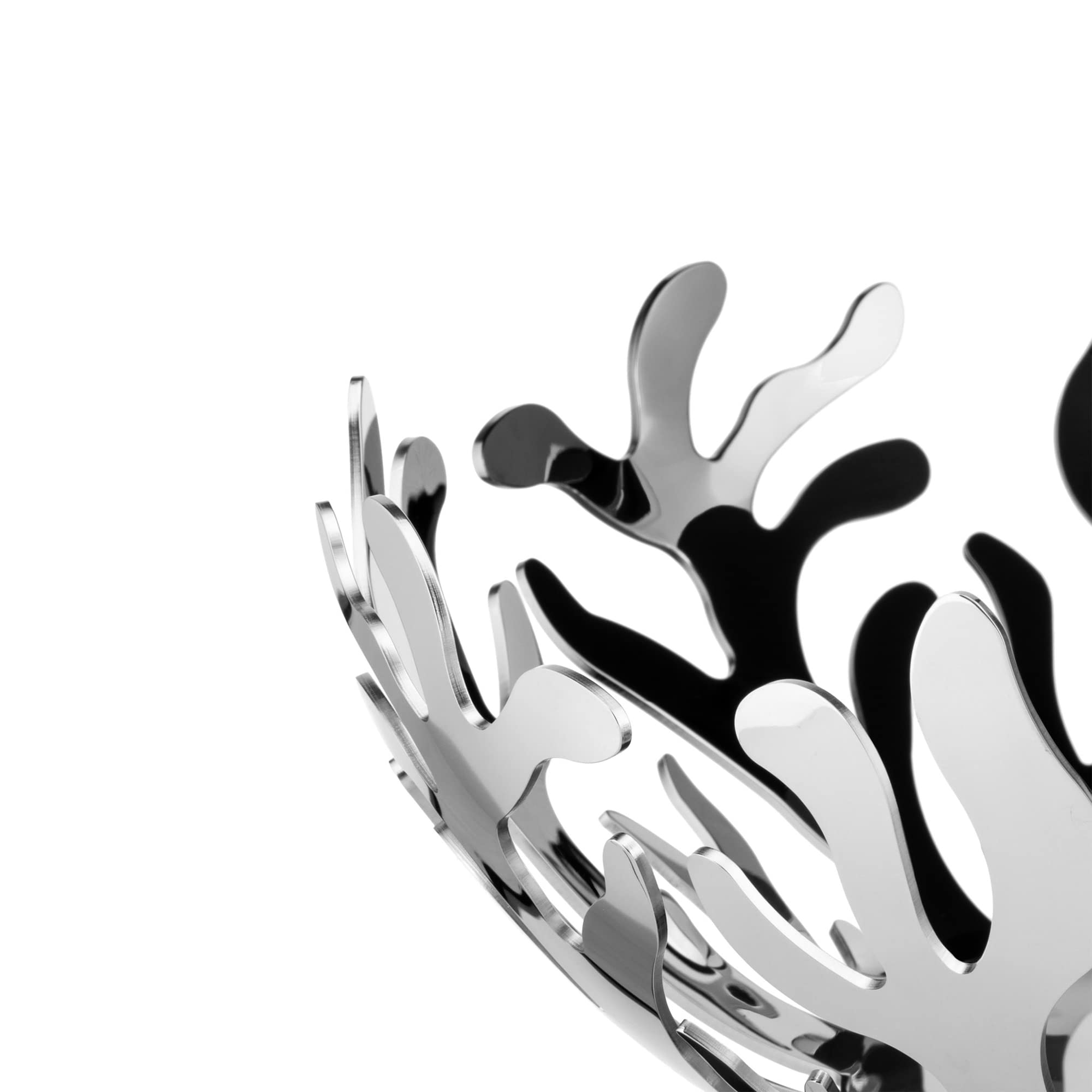 Alessi Mediterraneo 11-12-Inch Fruit Holder  Stainless Steel