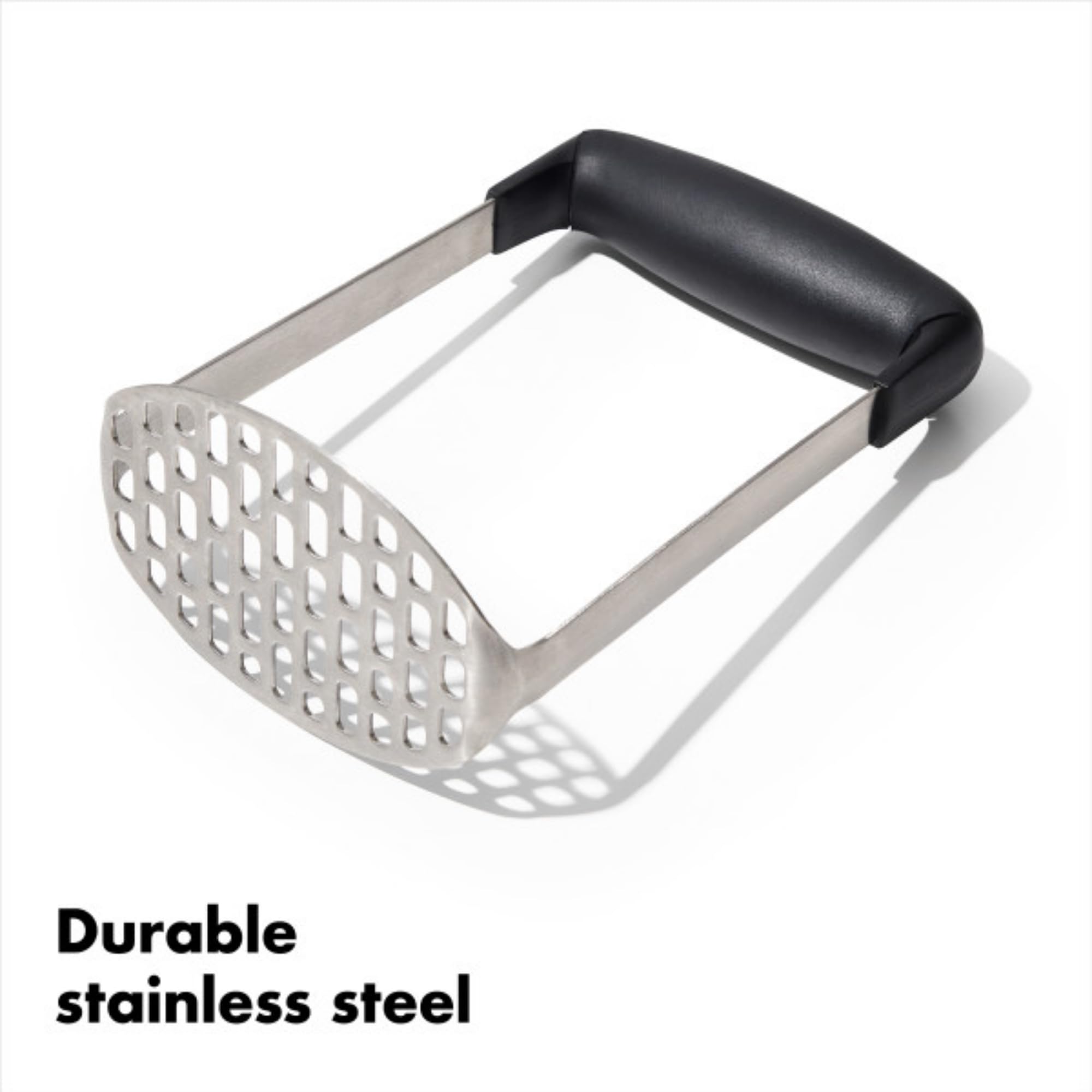 OXO Good Grips Stainless Steel Potato Masher, 1 EA, Black/Silver, Model 34581