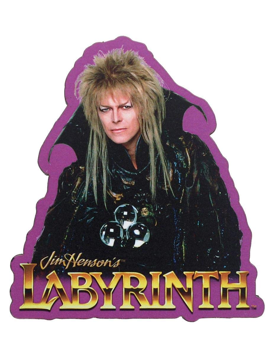 Aquarius Labyrinth Jareth Funky Chunky Novelty Magnet For Refrigerator, Locker, Whiteboard & Game Room Officially Licensed Merch