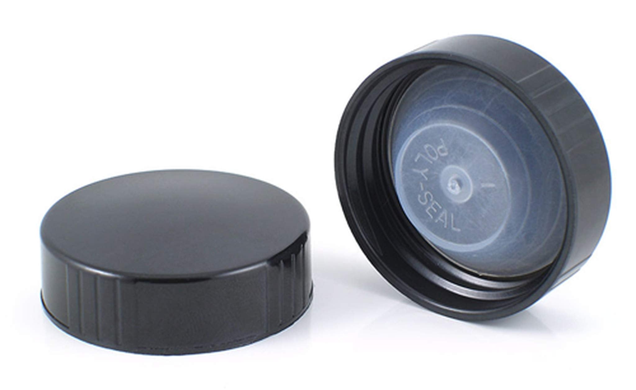 24 Pieces 38Mm Poly Seal Screw Taperseal Growler Caps (Fits Most 1/2 & 1 Gallon Jugs)