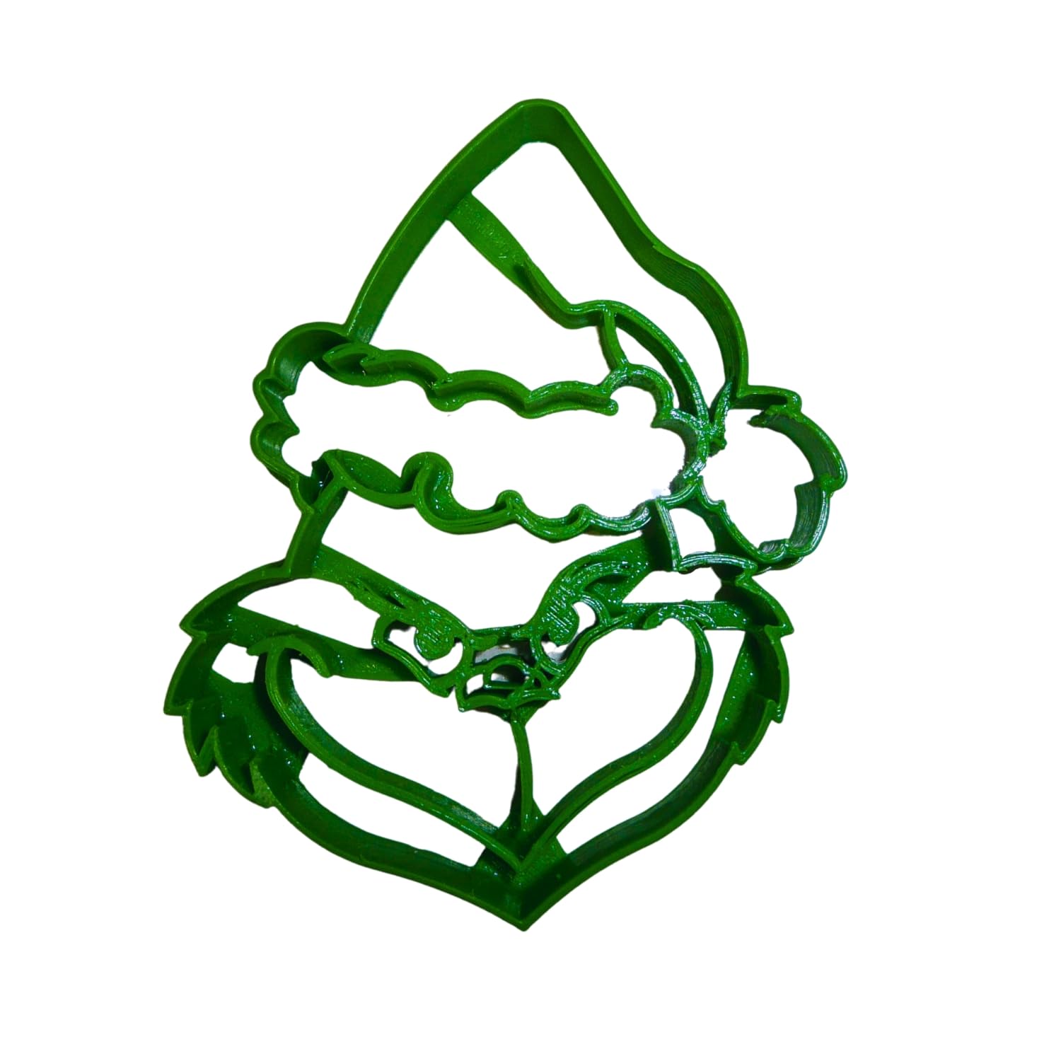 Inspired By Grinch Head Dr Seuss Theme Character Christmas Cookie Cutter Made In Usa Pr682