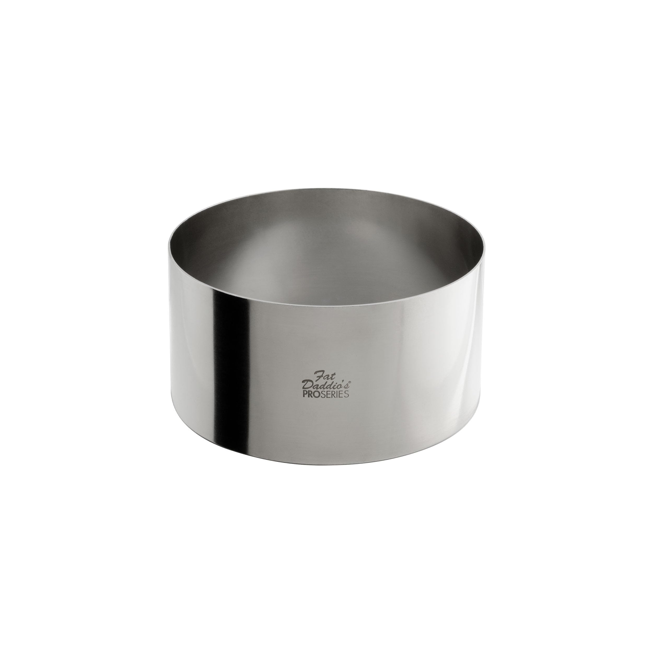 Fat Daddio's SSRD-6030 Cake & Pastry Ring  6 x 3 Inch  Silver