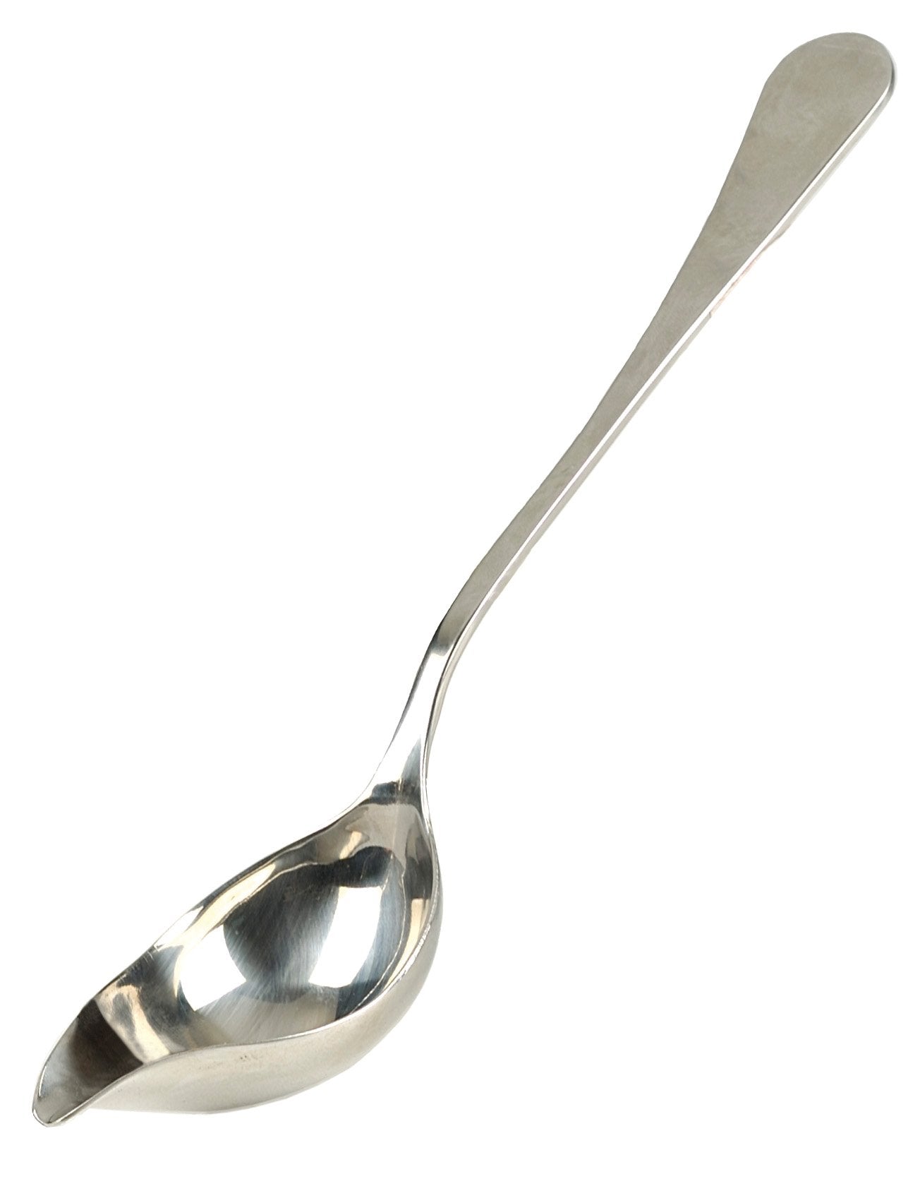 Rsvp International Endurance Culinary Sauce Spoon, Mini Ladle With Gravy Pour Spout, Dishwasher Safe, 18/8 Stainless Steel, 9X1.
