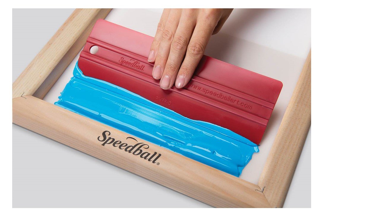 Speedball 110 Monofilament Screen Printing Frame, 10X12 Inch
