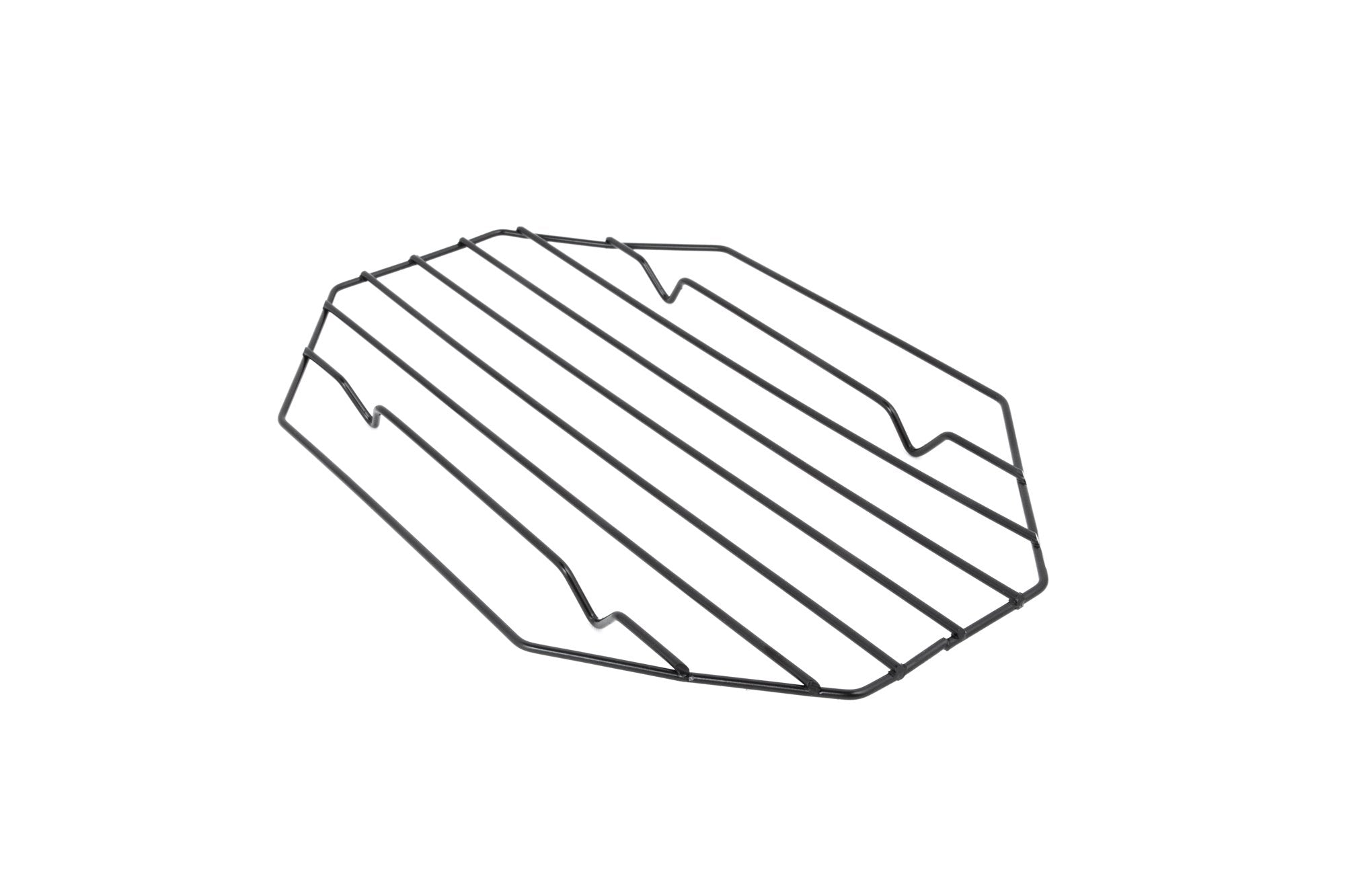 Fox Run Non-Stick Roasting And Cooling Rack, Oval, 10'' X 6'', Metallic