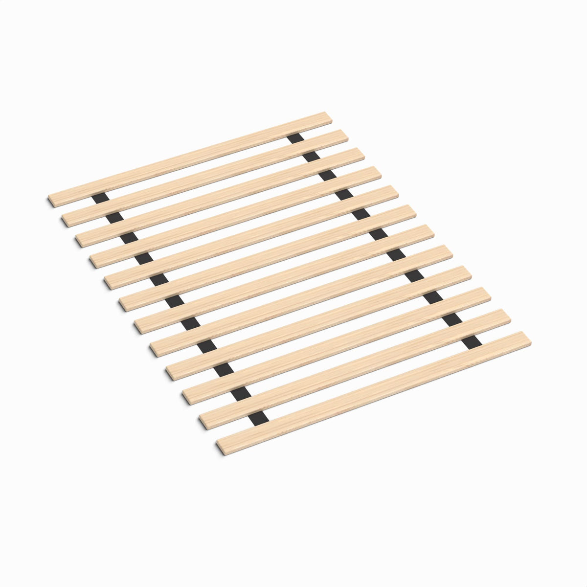 Continental Mattress, 0.68-Inch Heavy Duty Horizontal Wooden Bunkie Board/Bed Slats, Enhance Mattress Support, Full(54''), Beige