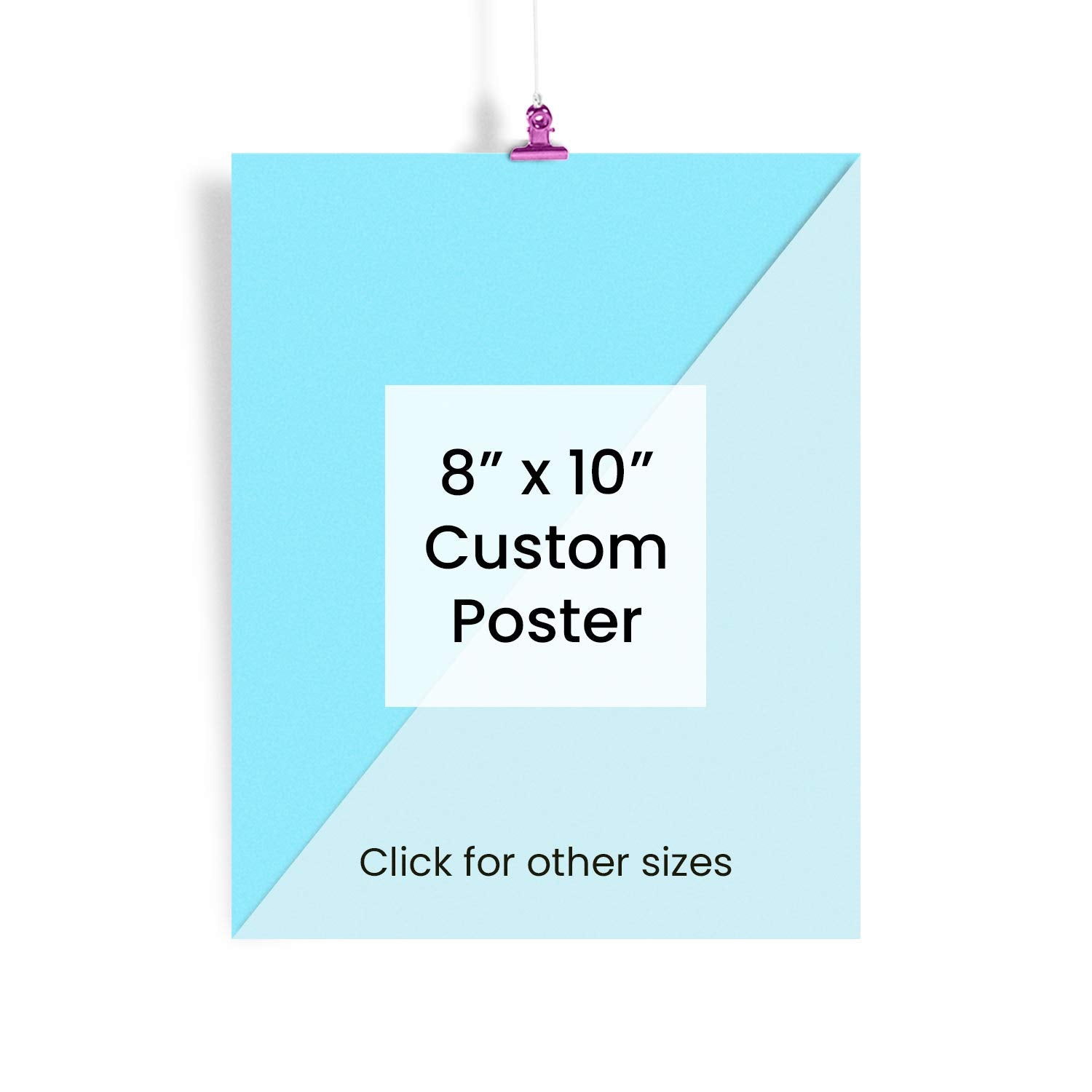 Ezposterprints - Upload Your Image/Photo - Custom Personalized Photo To Poster Printing, Wall Art Prints - (8 X 10 Inches)