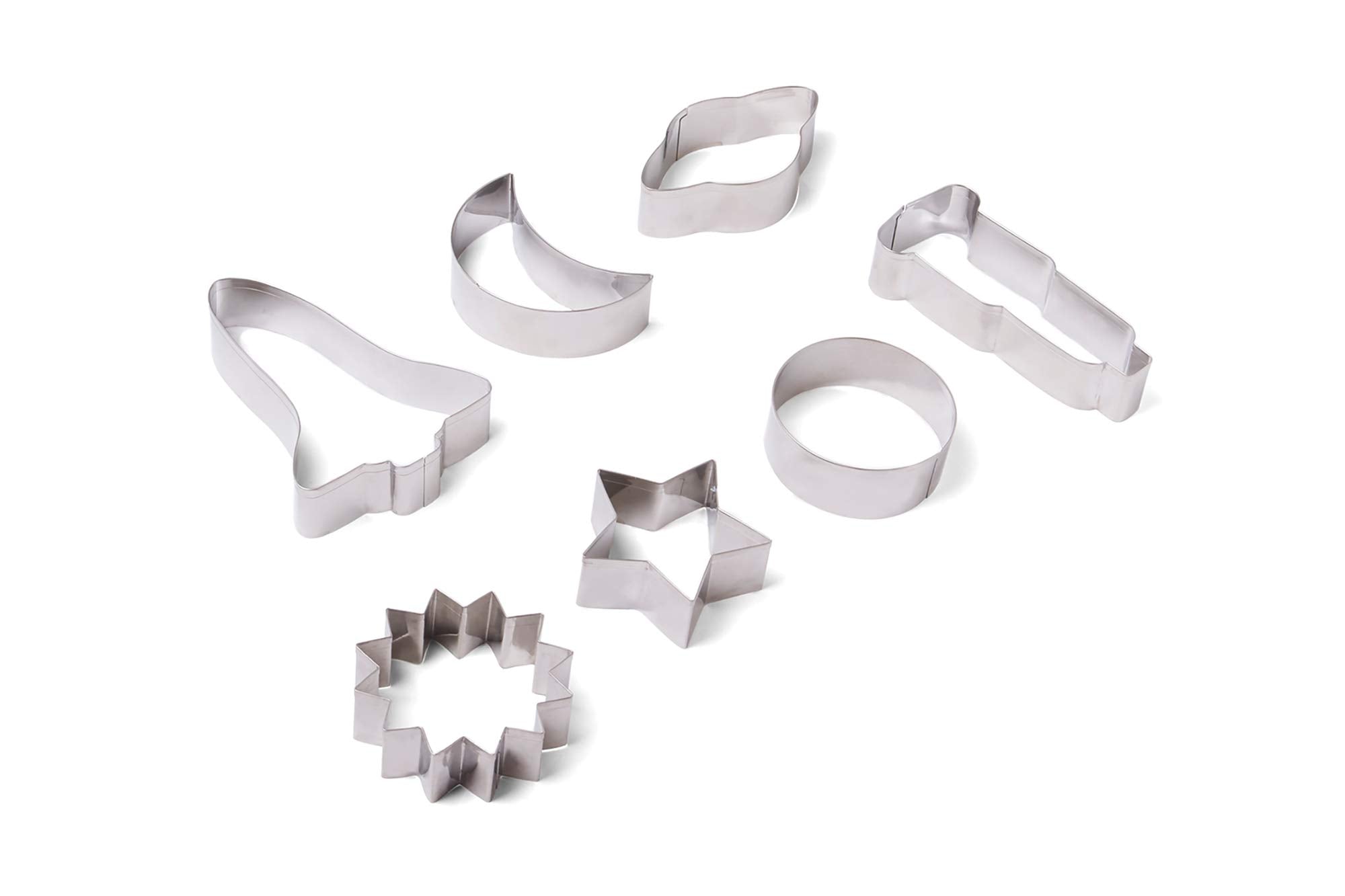 Fox Run Science Cookie Cutter Set, Astronomy Cookie Cutters, Set Of 7