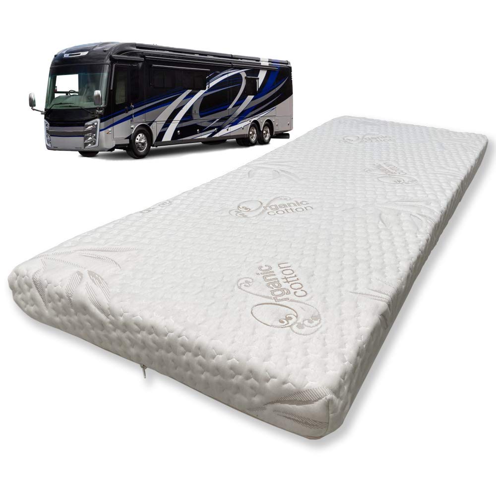 Foamma 3    X 28    X 75    Camper/Rv Travel Memory Foam Bunk Mattress With Cover, Made In Usa, Comfortable, Travel Trailer, Cer
