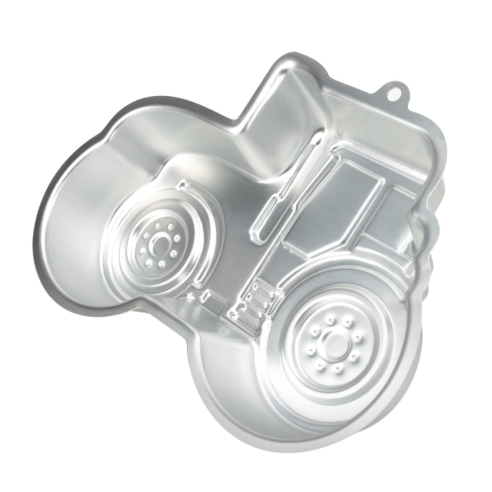 Sadyfon Tractor Shaped Cake Pan 3D Birthday Cake Pan Aluminum Nonstick Baking Pans Tins Cake Decorating Mould Birthday Wedding A
