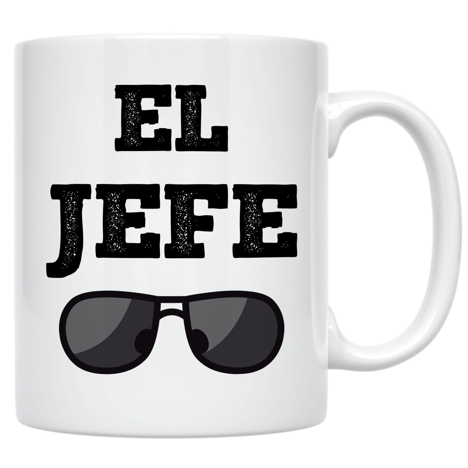 Casitika Mug Idea for Boss. El Jefe 11 oz Coffee Mug.