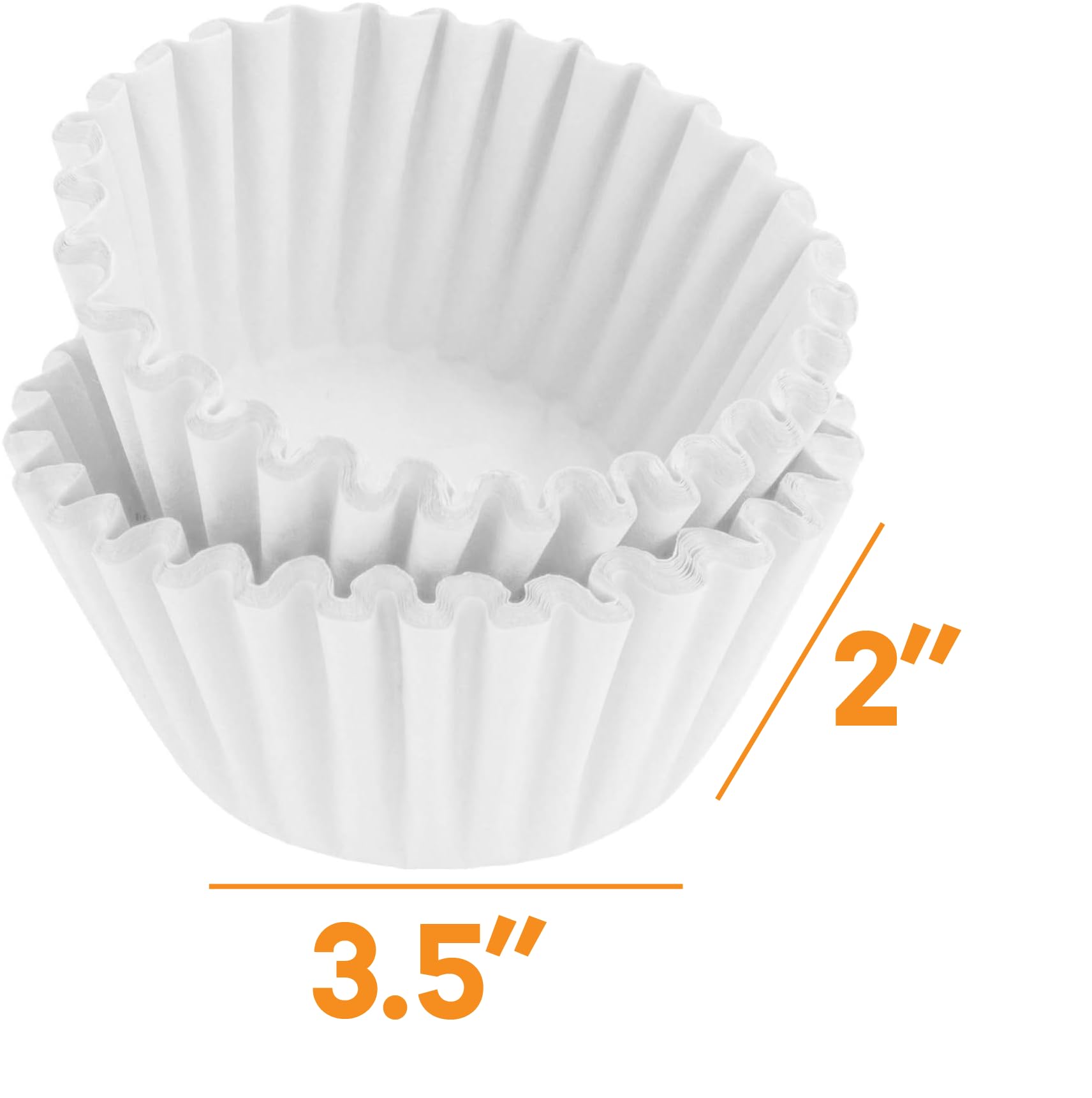 4 Cup Basket Coffee Filters (400  White)