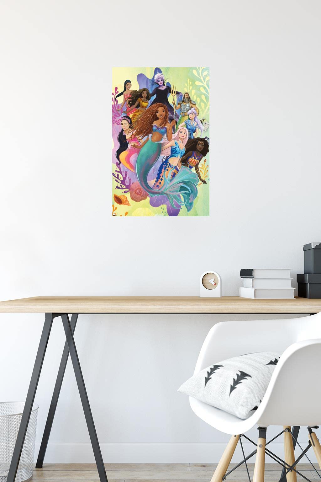 Trends International Disney Little Mermaid - Group Wall Poster, 14.72'' X 22.37'', Premium Unframed Version