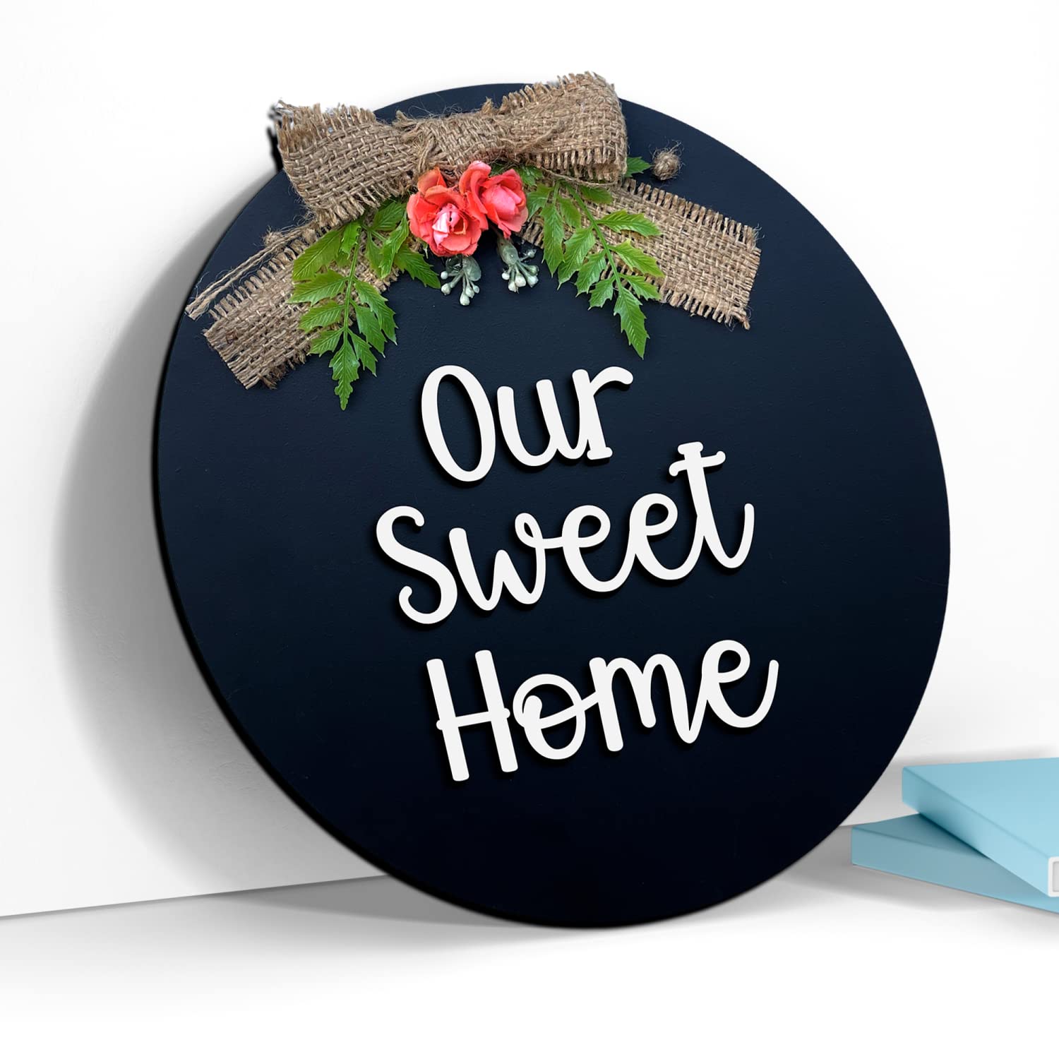 Chalk My Theme Home Sweet Home Decor Wall Hanging Wooden Wall Art For Home Decoration And Gift