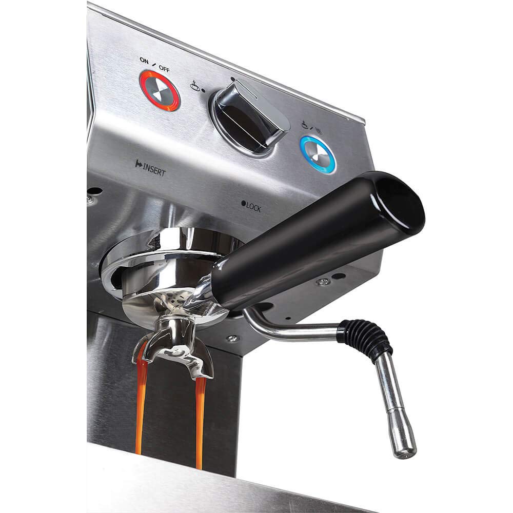 Capresso Cafe Select Professional Stainless Steel Espresso & Cappuccino Machine