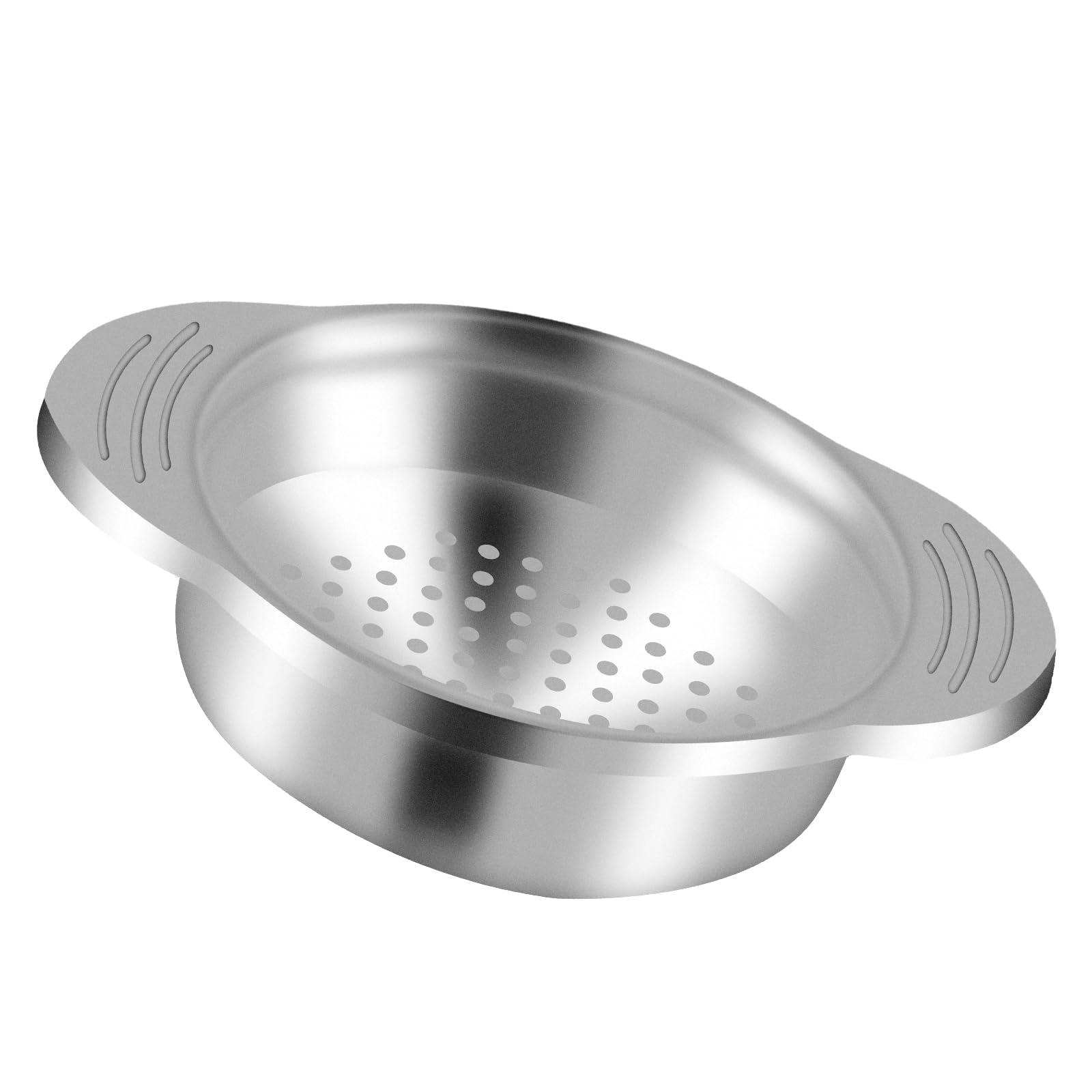 Metal Can Strainer Tuna Fish Press Can Strainer Stainless Steel Food-Grade Tuna Can Colander for Canned Tuna Beans Vegetables (1