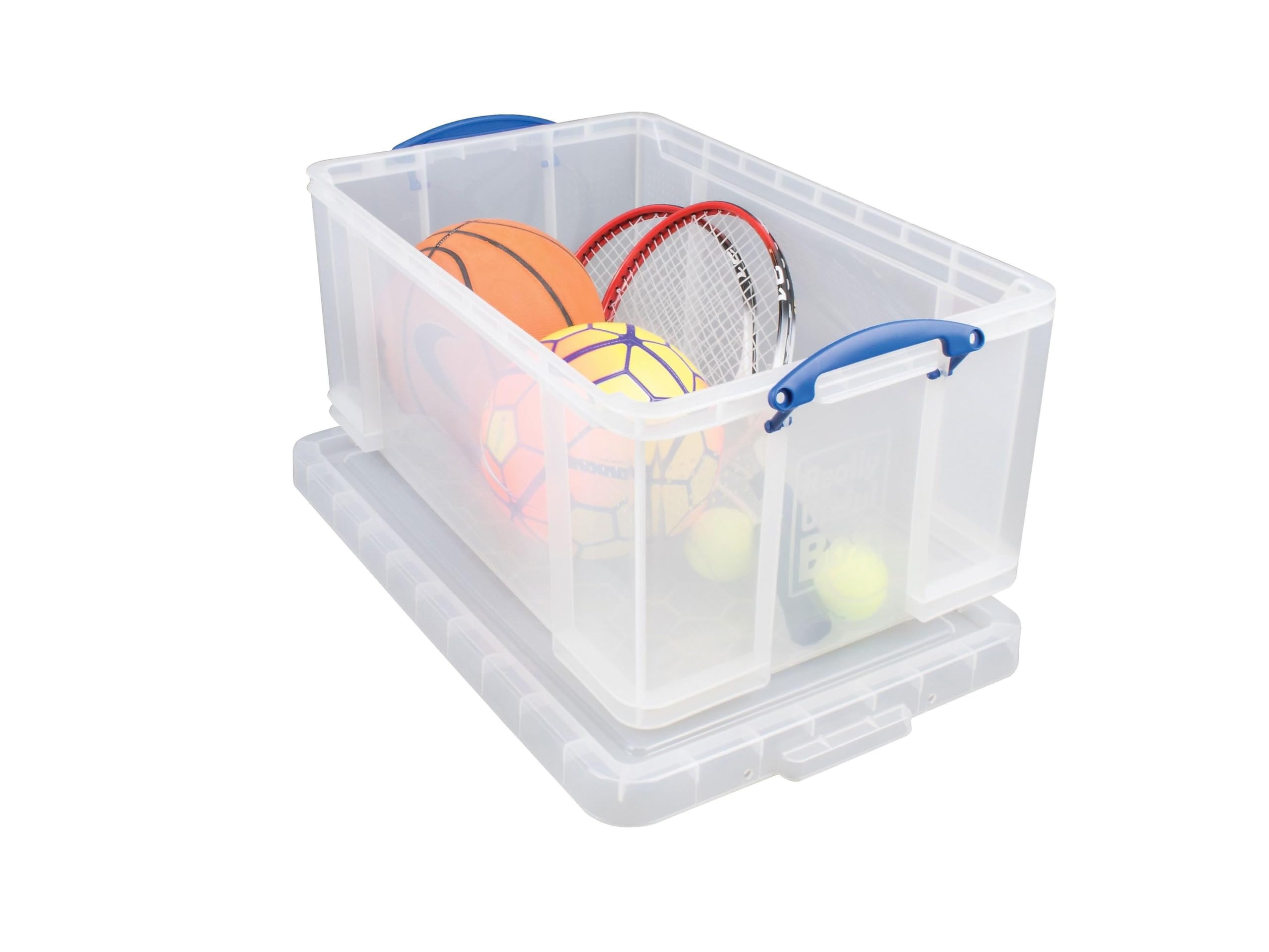 REALLY USEFUL OFFIcE BOX cLEAR 64LT 64c