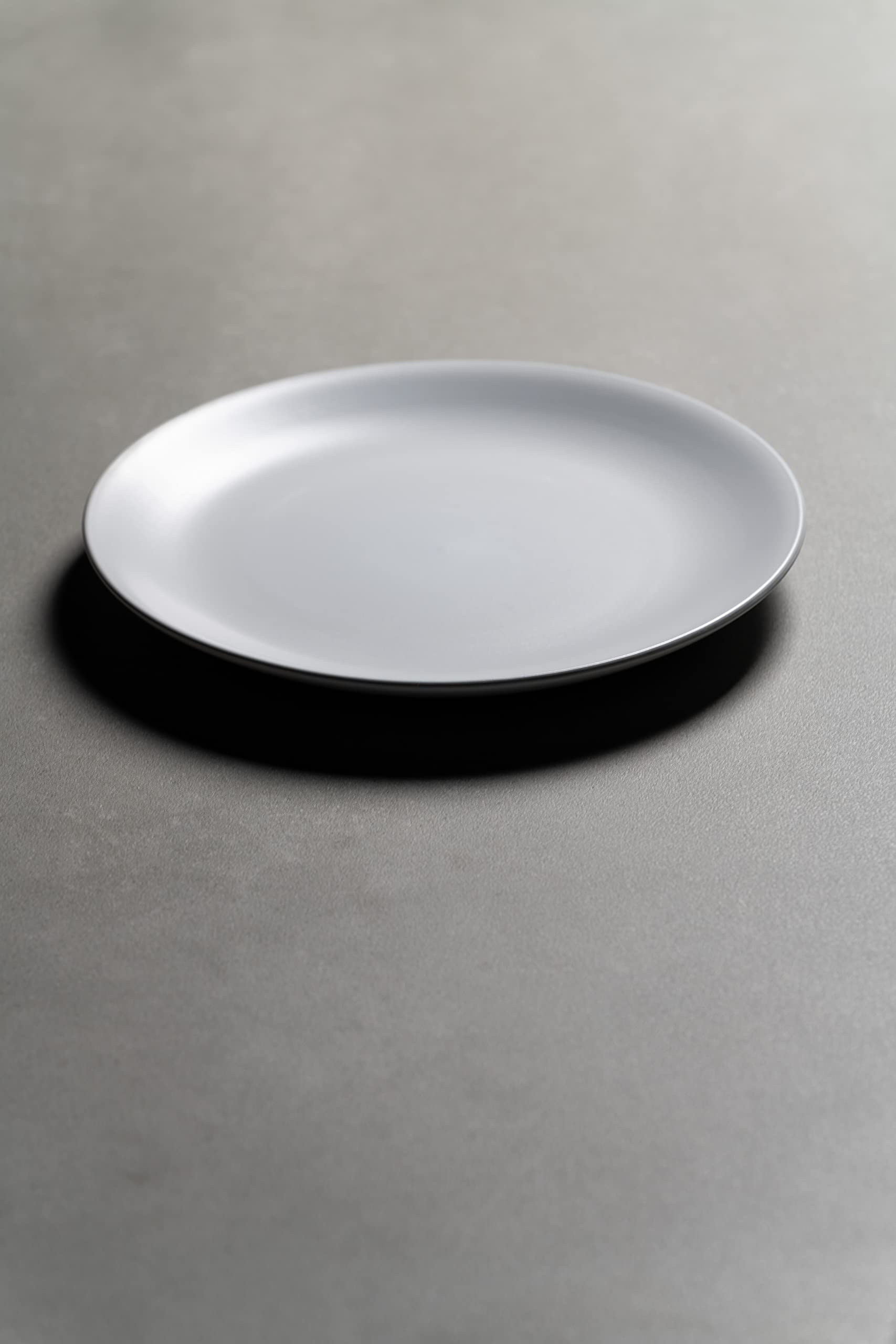 10 Strawberry Street Wazee Matte 10.5 '' Coupe Dinner Plate, Set Of 6, White