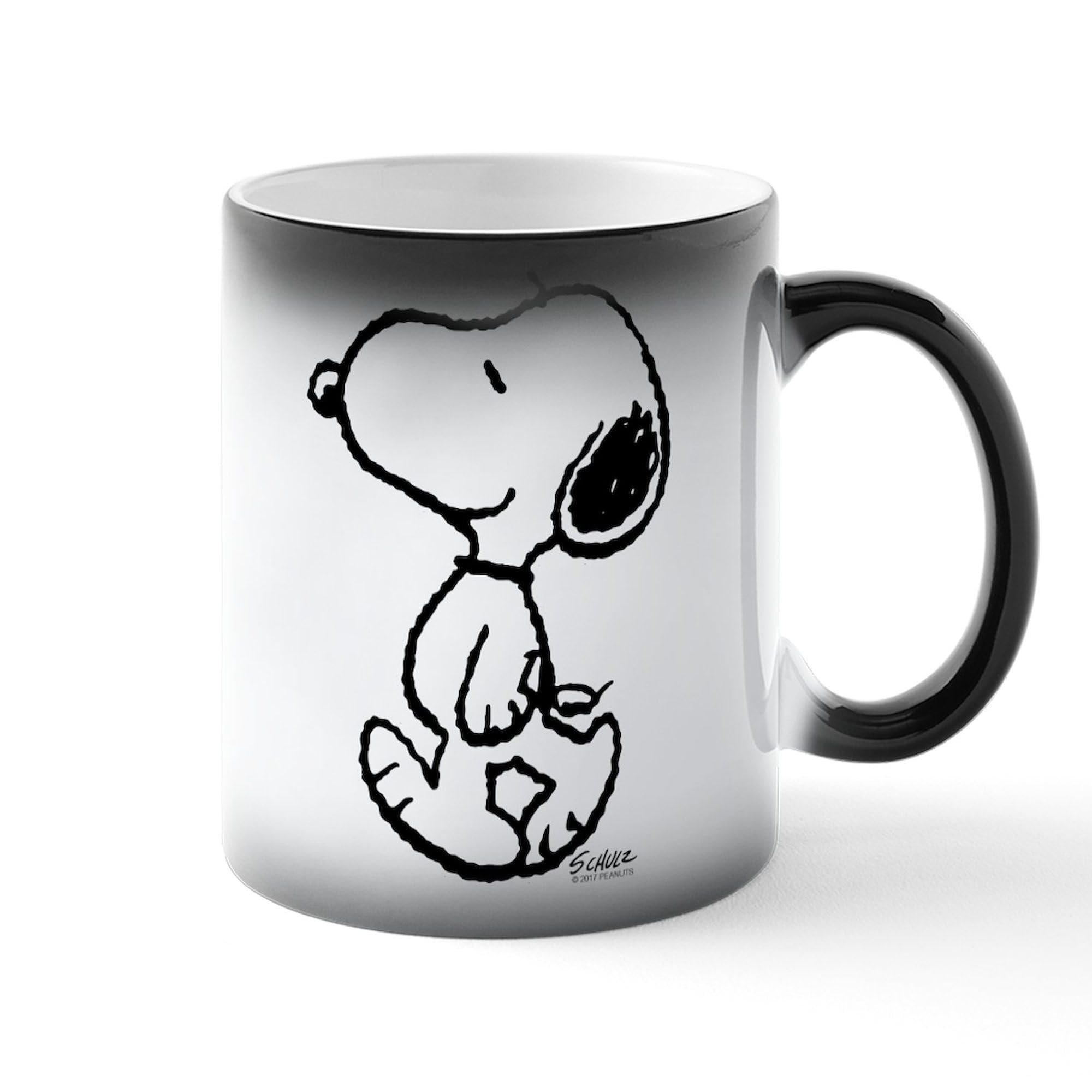 Cafepress Peanuts Snoopy Ceramic Magic Mug Coffee, Tea Cup 11 Oz