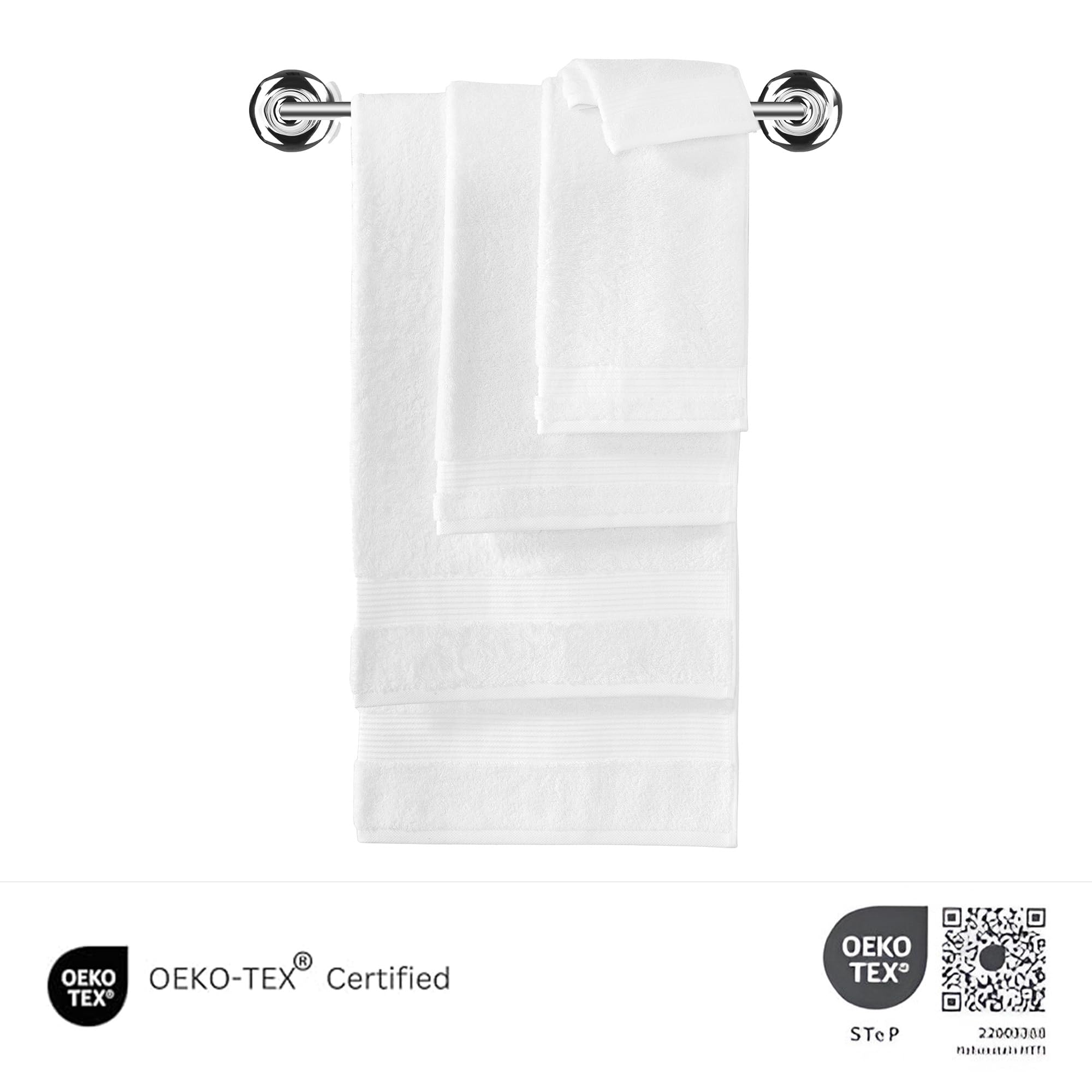 Classic Turkish Towels Ctt - Premium 6 Piece Hand Towels Set, 100% Turkish Cotton, Quick Dry & Comfy Towels For Hotel & Spa, Hig