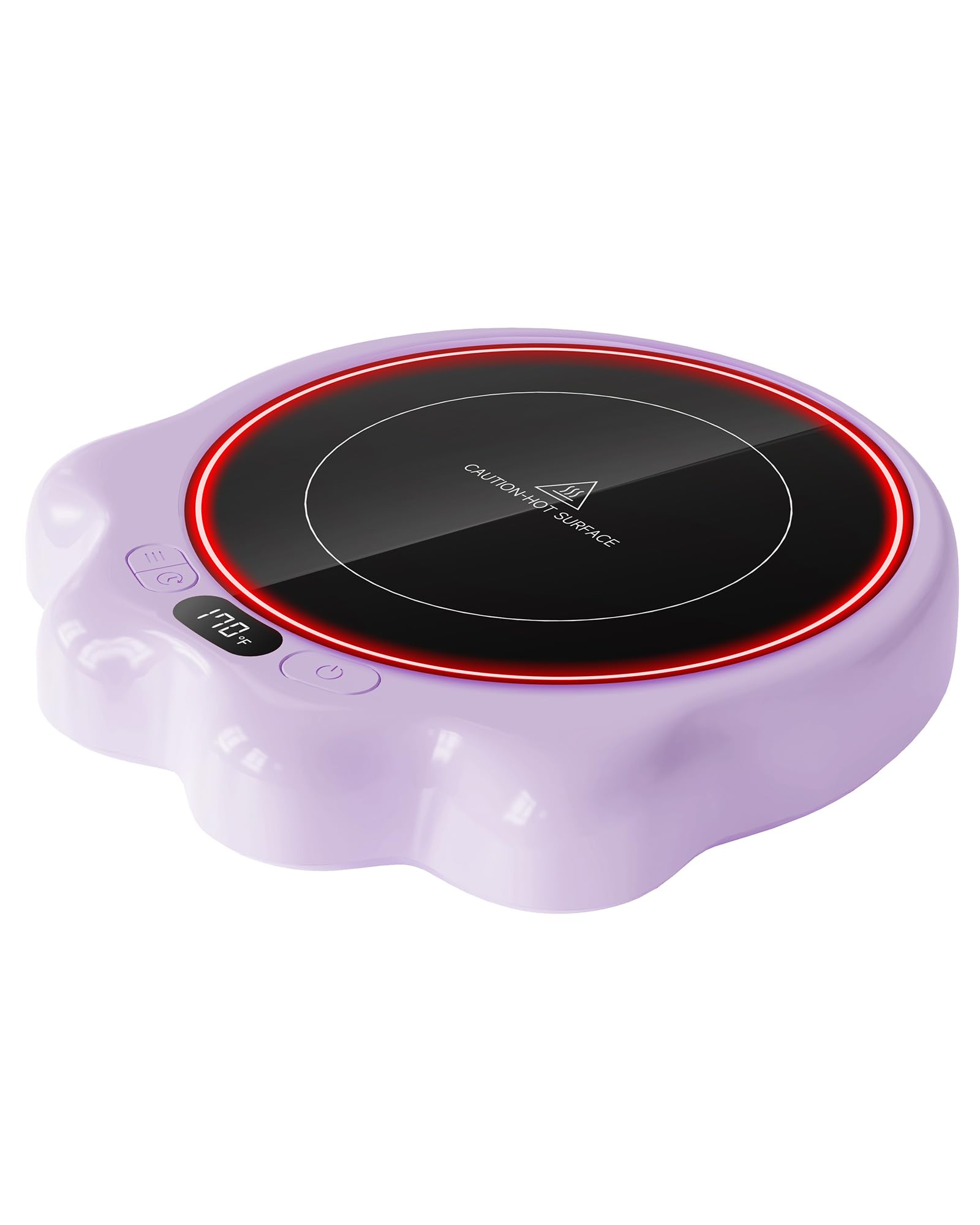 Gaiatop Mug Warmer, 50W Cute Cat Paw Cup Warmers, 3 Temp Settings, 2-10H Auto Shut Off, Coffee Accessories Keep Beverage Hot For